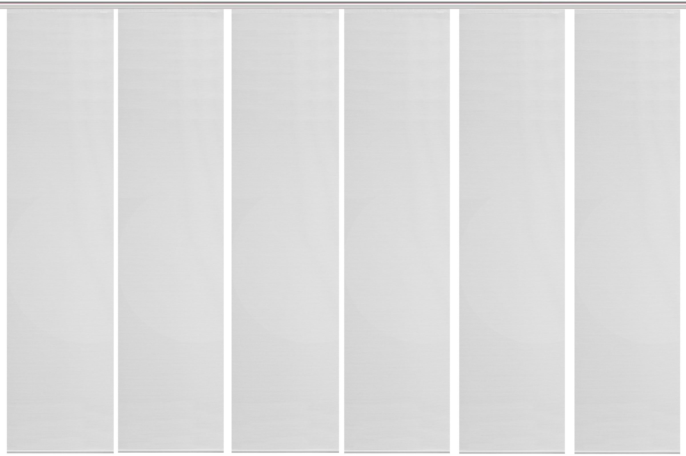 Vision S Schiebegardine »6ER SET ROM«, (6 St.), HxB: 260x60, Schiebevorhang 6er Set Uni