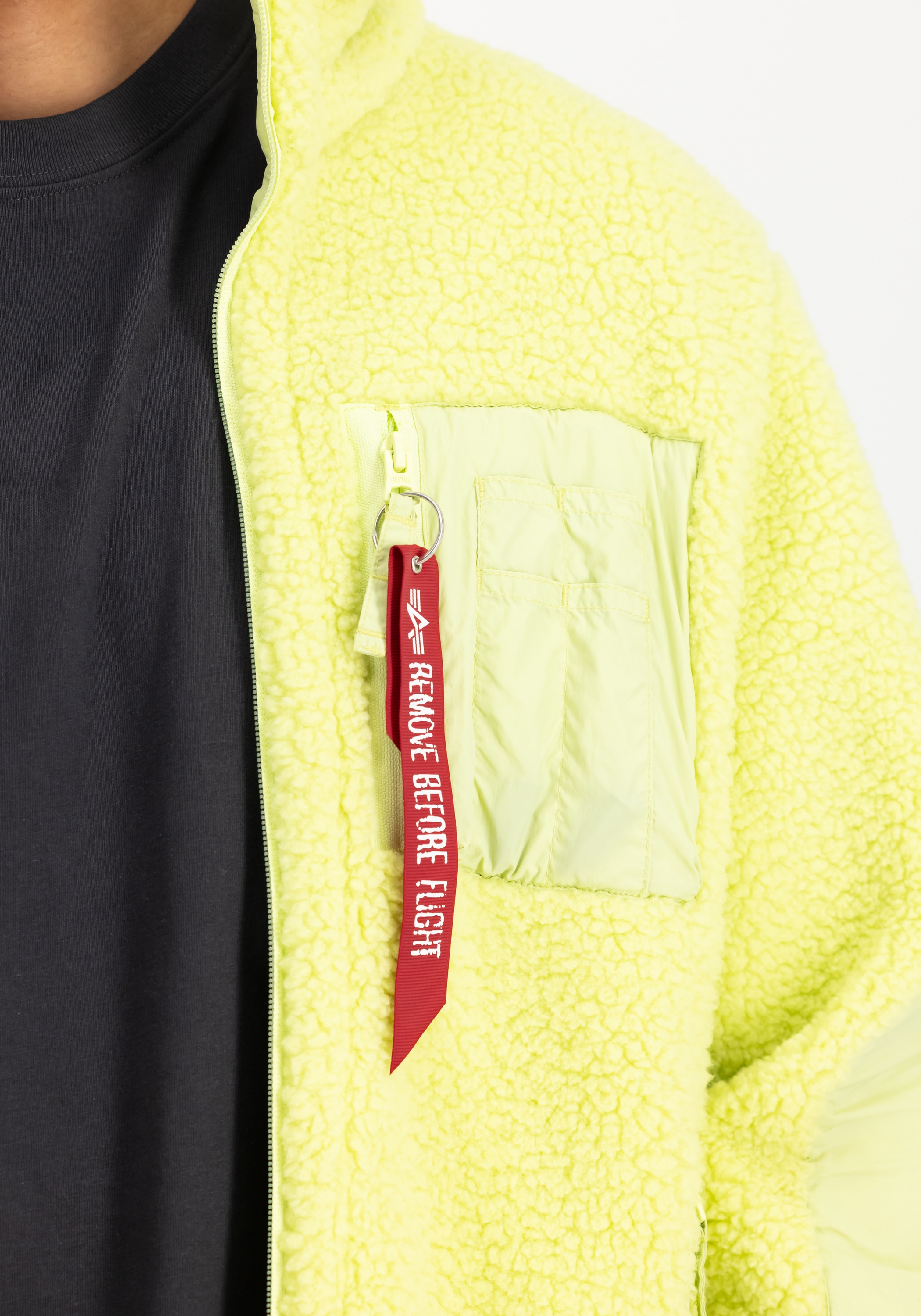 Alpha Industries Funktionsjacke »Sherpa Zip-Jacket«