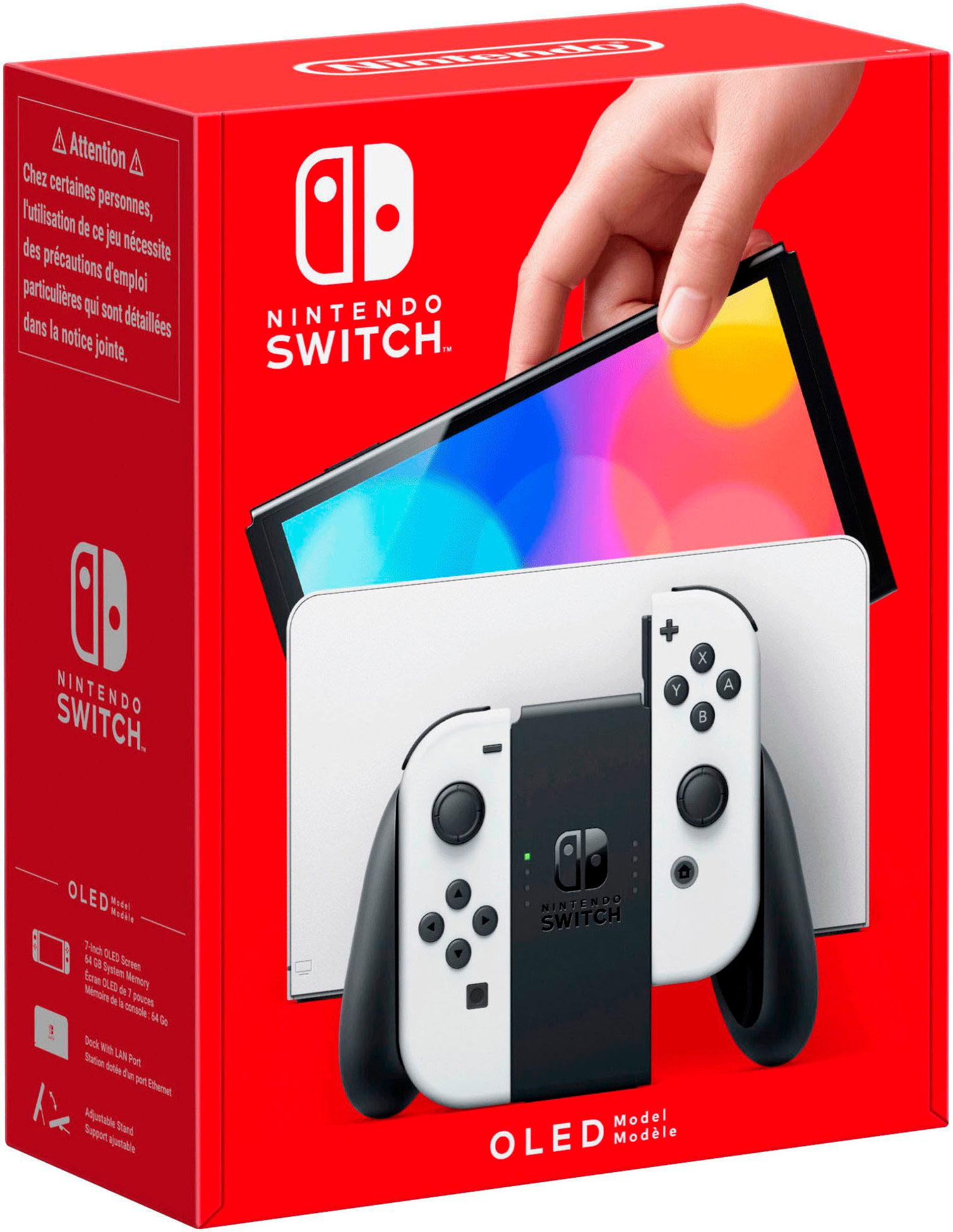 Nintendo Switch Konsolen-Set »OLED + Gratis Big Brain Academy + Everybody 1-2-Switch!«