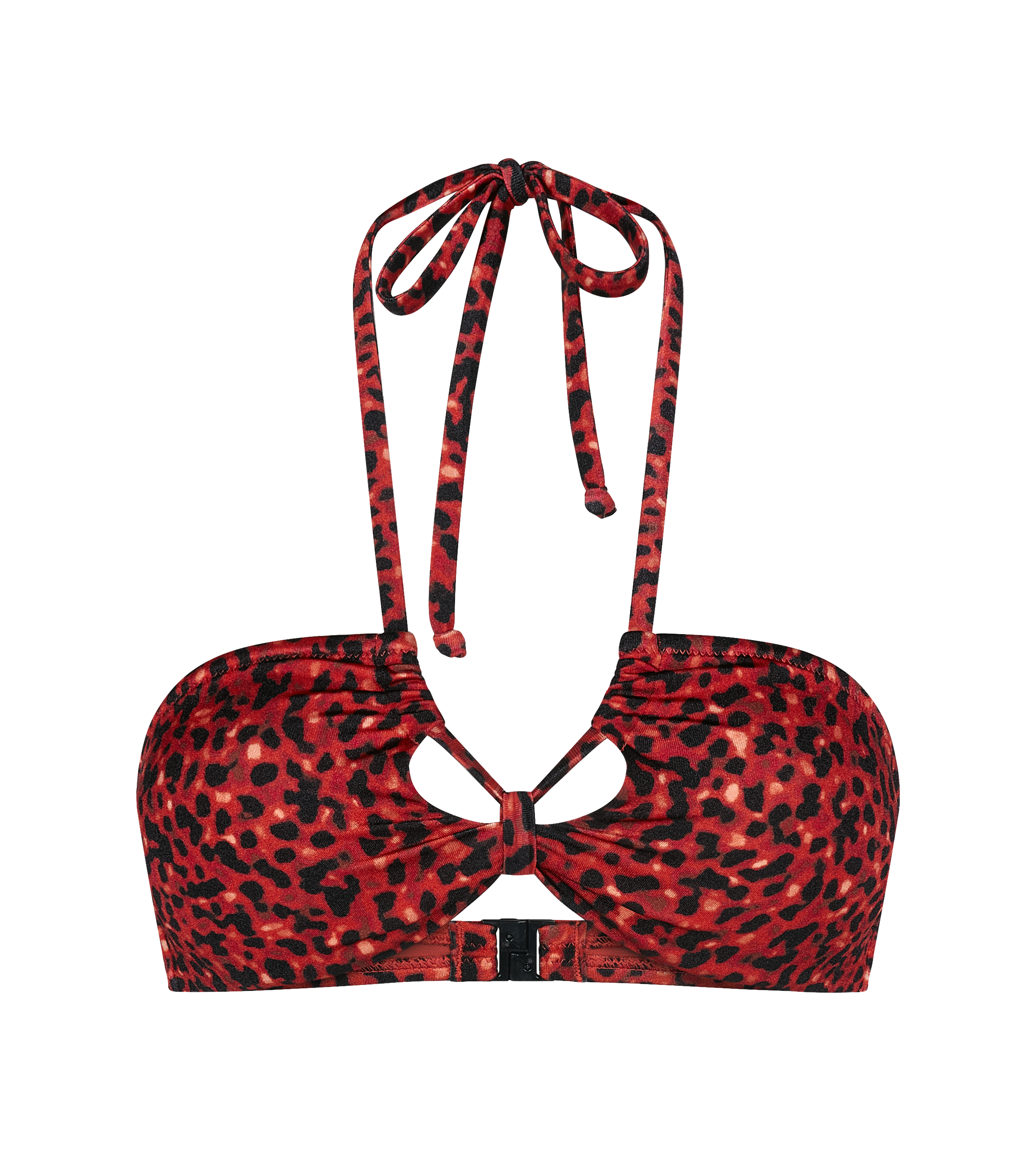 Triumph Bügel-Bikini-Top »Midnight Swim Bandeau« weich und glänzend