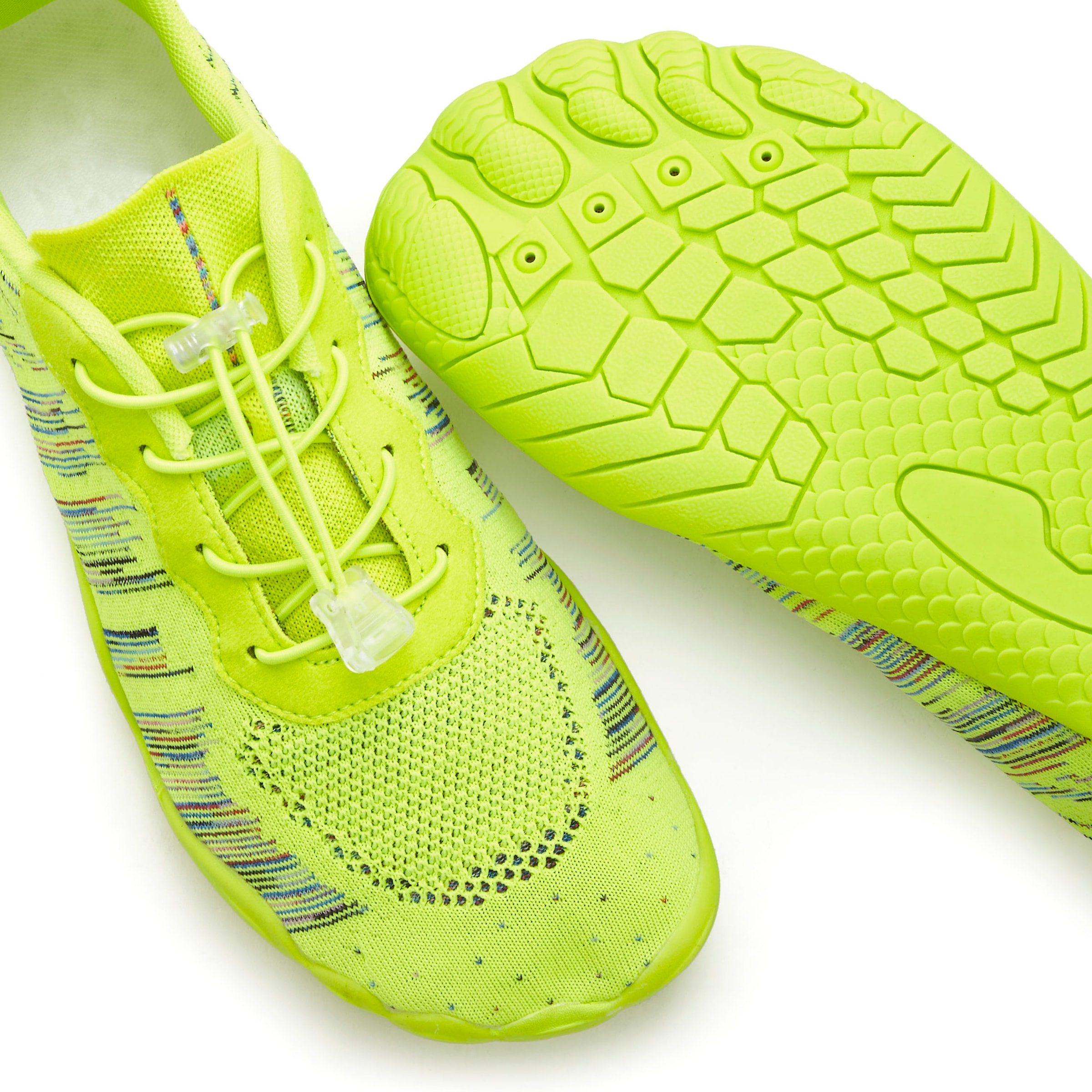 Venice Beach Aquaschuh »Badeschuh, Slipper, Wasserschuh«  mit elastischen Bändern für schnelles Reinschlüpfen, Unisex VEGAN