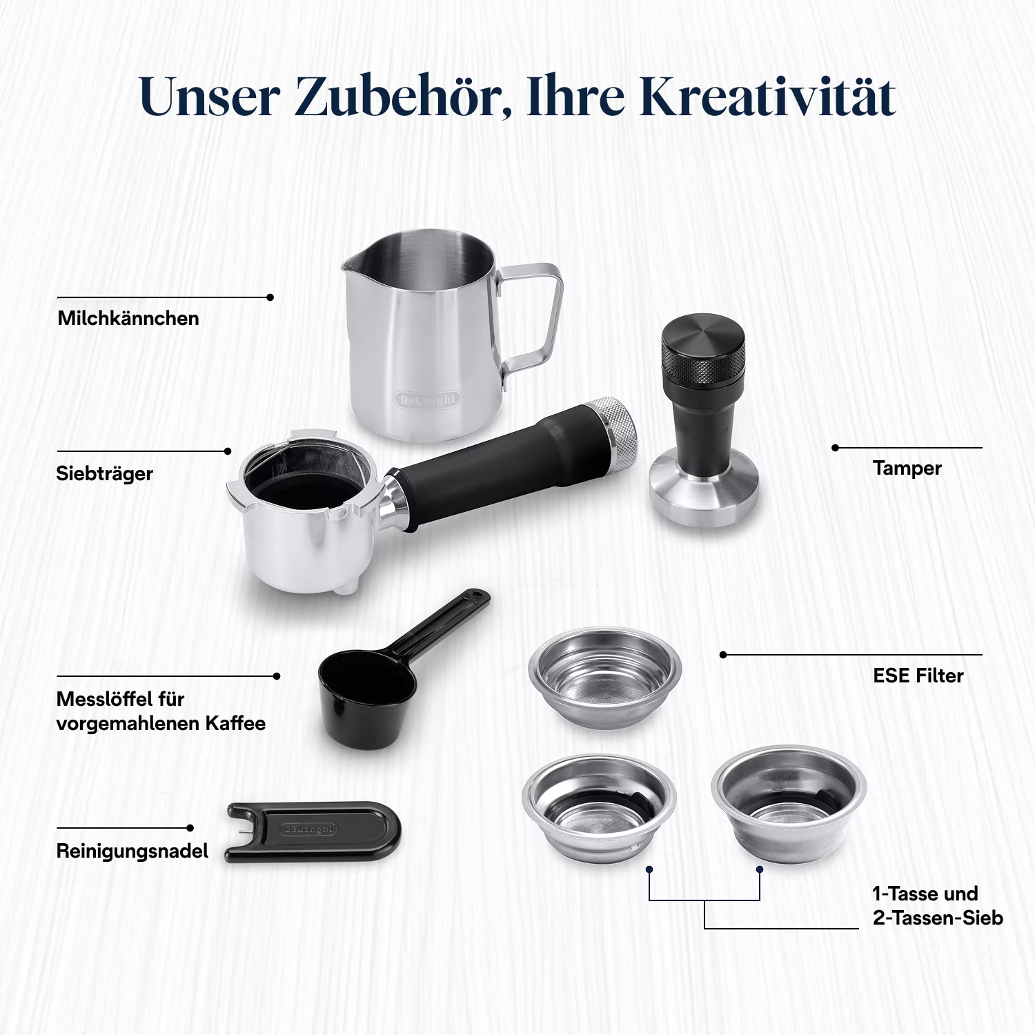 De'Longhi Espressomaschine »DEDICA DUO EC890.WI«