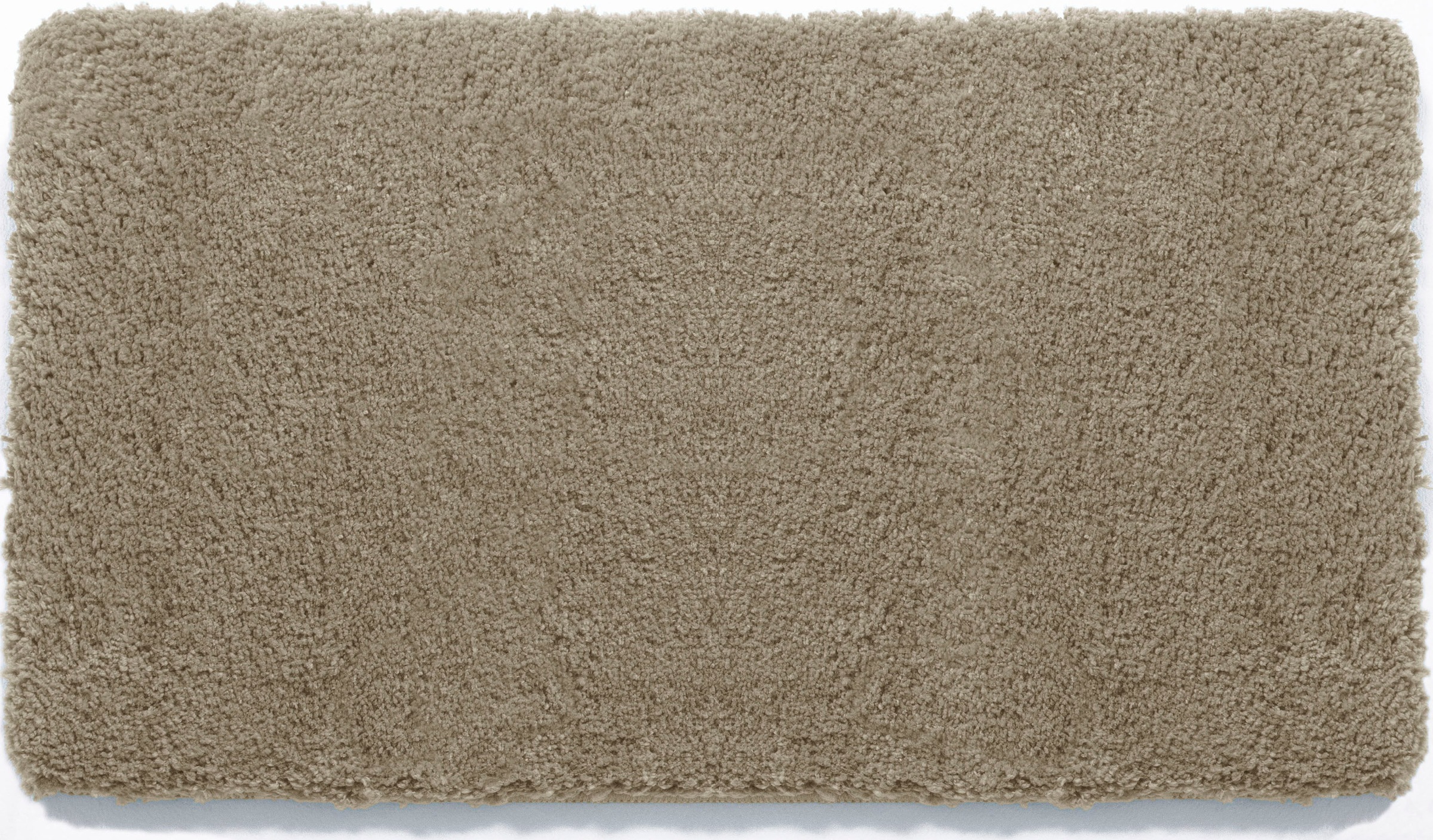 my home Badematte »Sanremo, Badvorleger, Badezimmer Teppich, sehr weich«, rutschhemmend beschichtet, fußbodenheizungsgeeignet-schnell trocknend, Badteppich, unifarben, rechteckig, rund & als 3-tlg. Set erhältlich