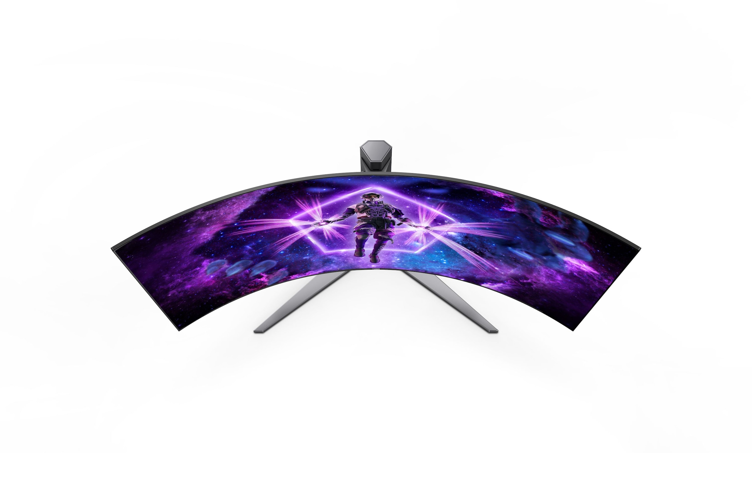 AOC Curved-Gaming-OLED-Monitor »AG456UCZD«, 113 cm/45 Zoll, 3440 x 1440 px, WQHD, 0,03 ms Reaktionszeit, 240 Hz, drehbar