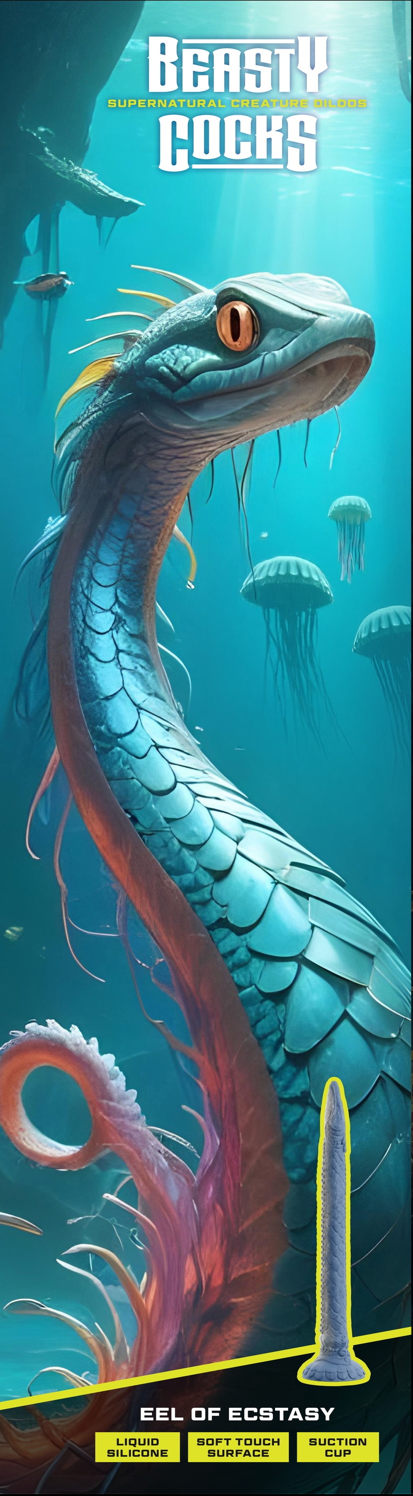 You2Toys Dildo »Dildo Eel of Ecstasy«