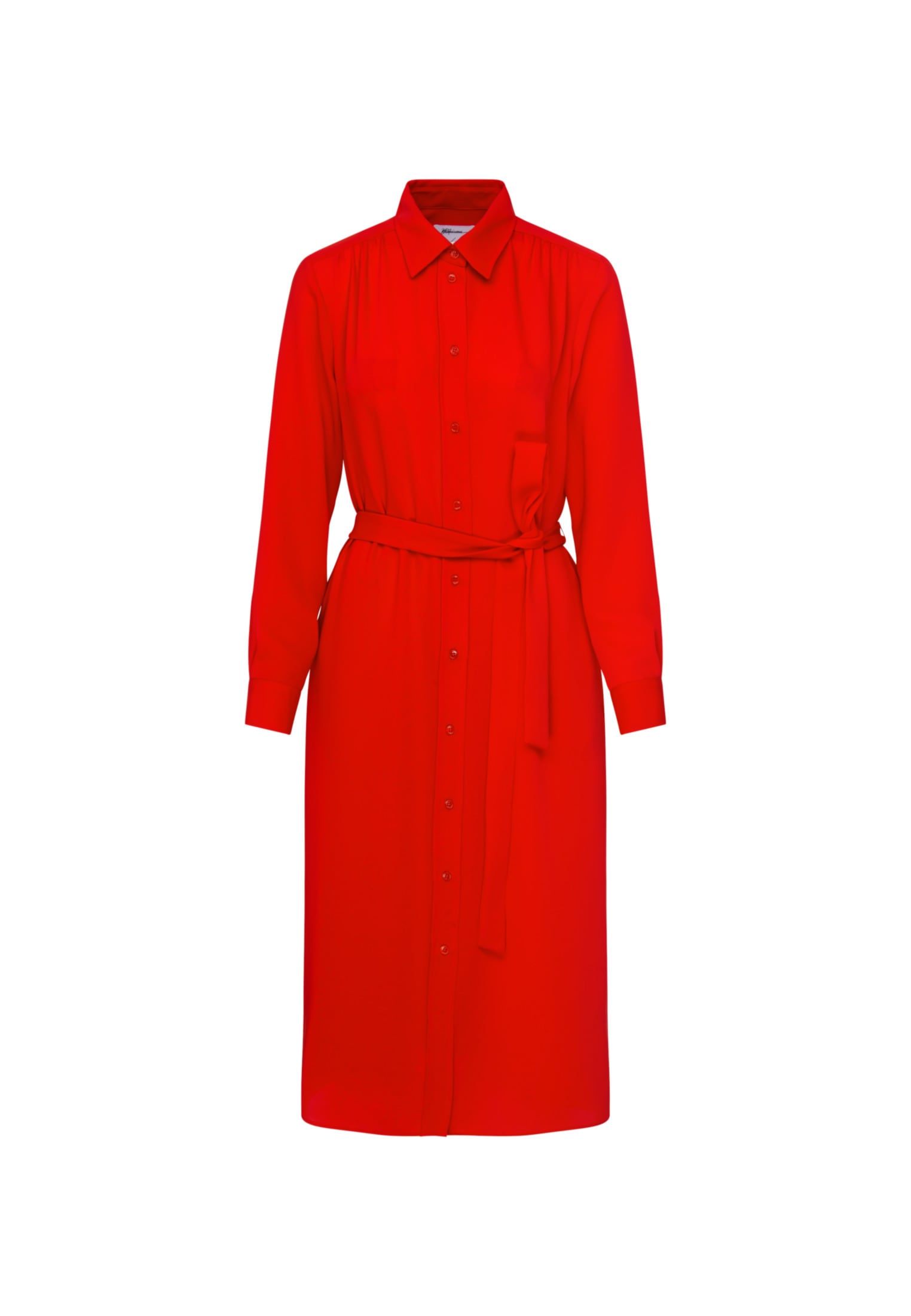 seidensticker Sommerkleid »Schwarze Rose«, bestellen Langarm Uni Shop im Kragen OTTO Online