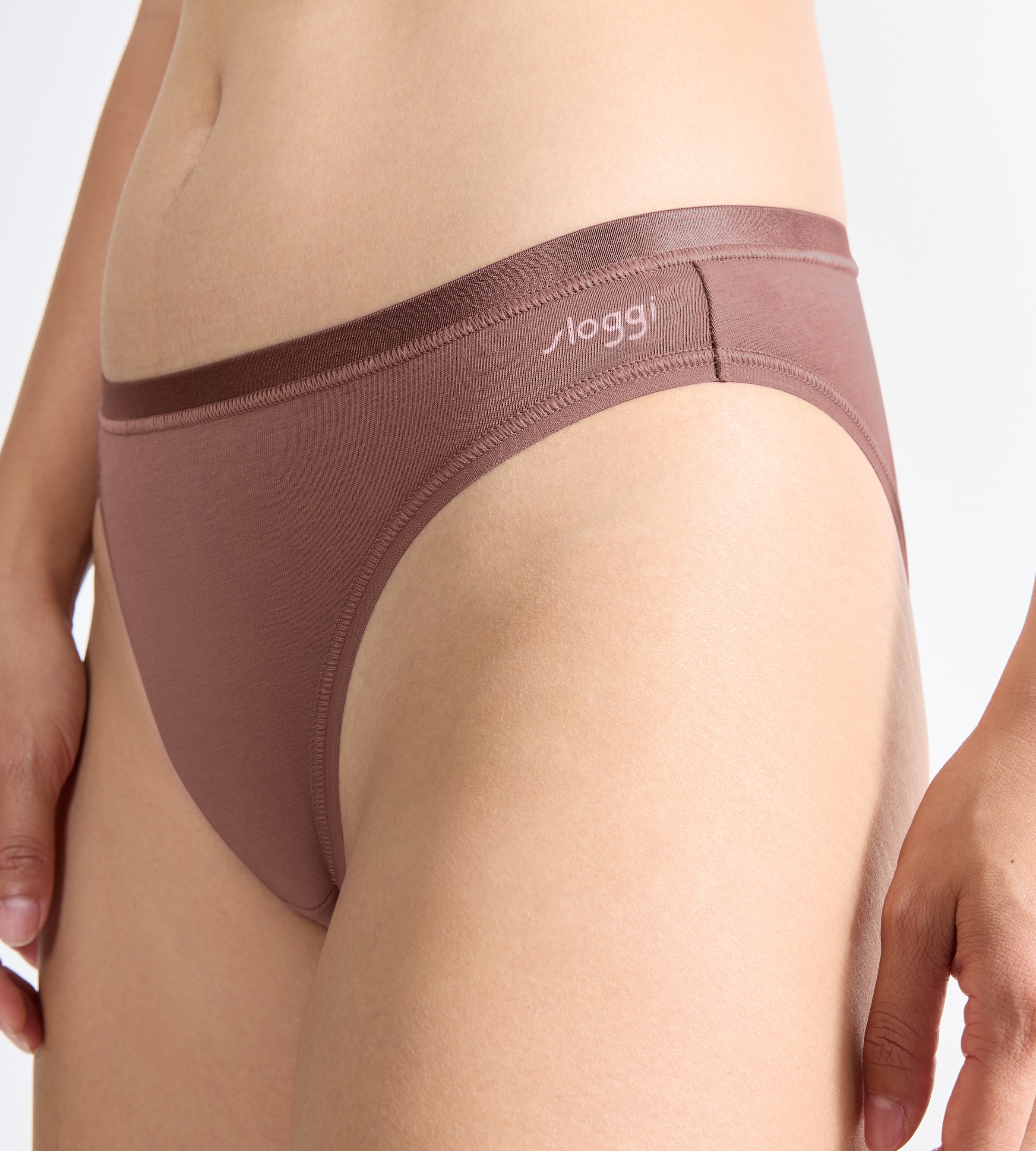 sloggi Slip »GO Daily Cotton Mini 3P«, (3er Pack), glanzeffekt Details