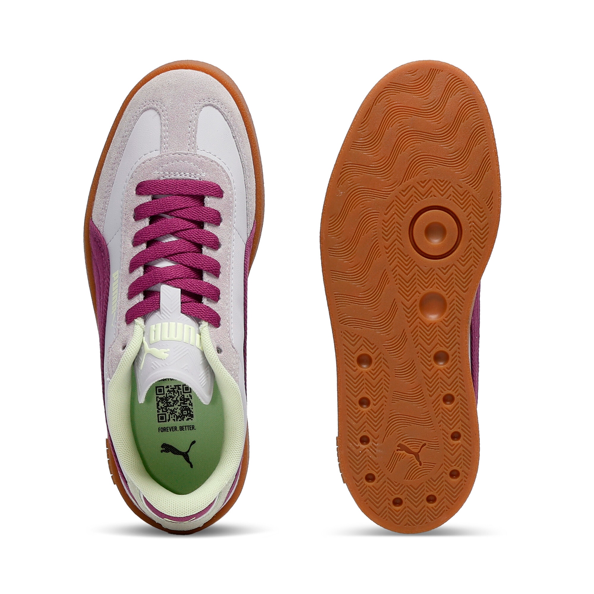 PUMA Sneaker »CLUB II ERA SUMMER JR«  mit Schnürung, leicht profilierte Gummi-Laufsohle