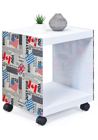 INOSIGN Beistelltisch »Cube«, mit gestalteten Glasseiten kaufen