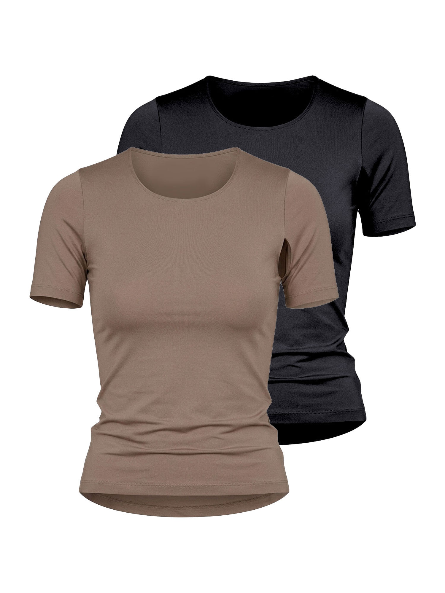 Nina Von C. Unterhemd »2er Pack Halbarm Shirt Seide&Modal« 2 Stück, 2 Stk.