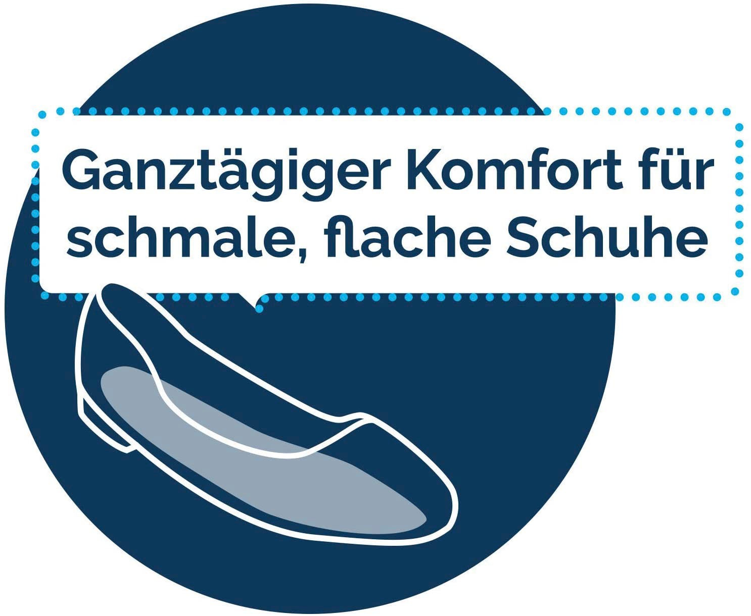 Scholl Einlegesohlen »GelActiv für flache, schmale Schuhe«, Für flache, schmale Schuhe