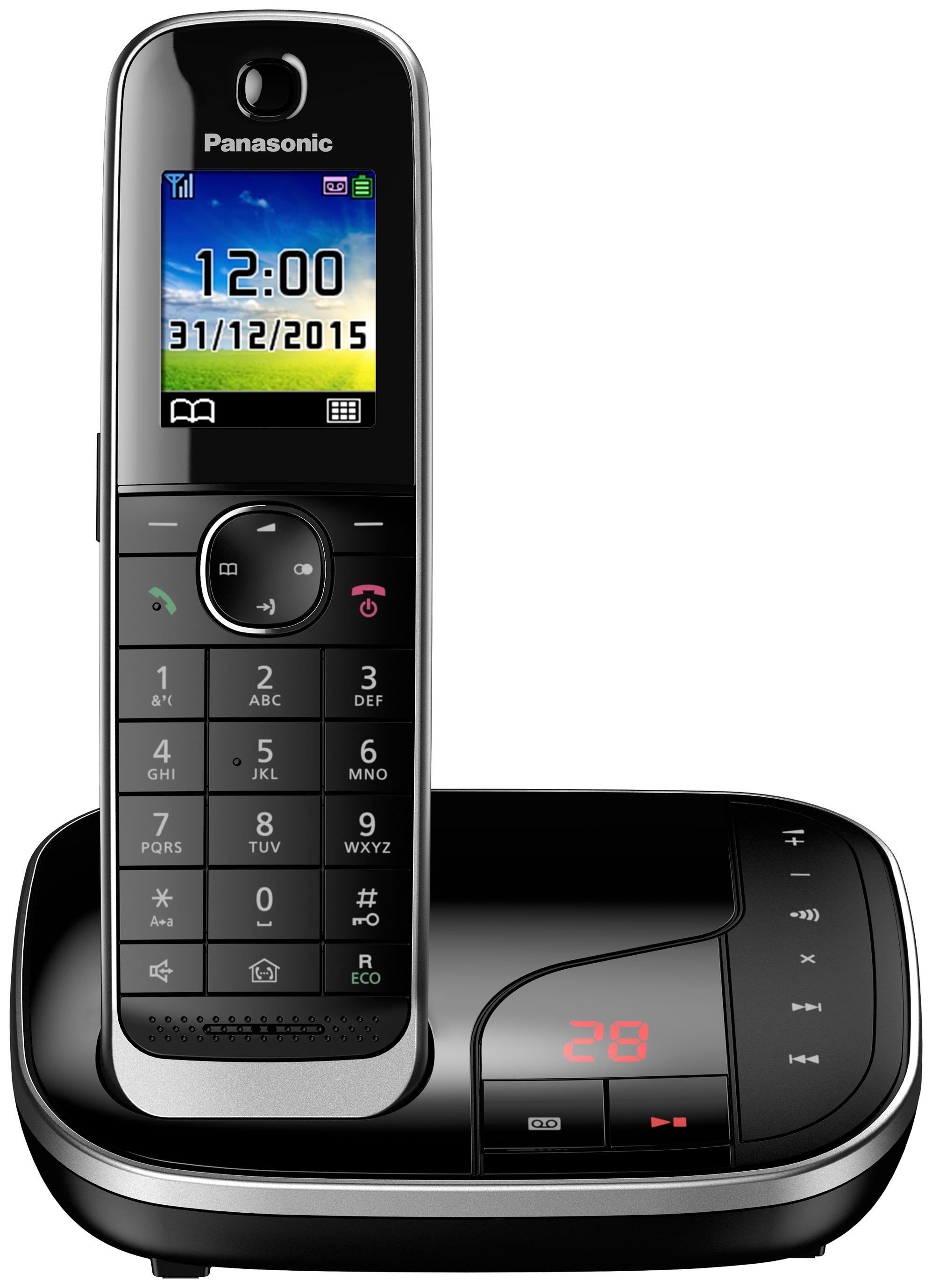 Schnurloses DECT-Telefon »KX-TGJ320«, (Mobilteile: 1), mit Anrufbeantworter,...