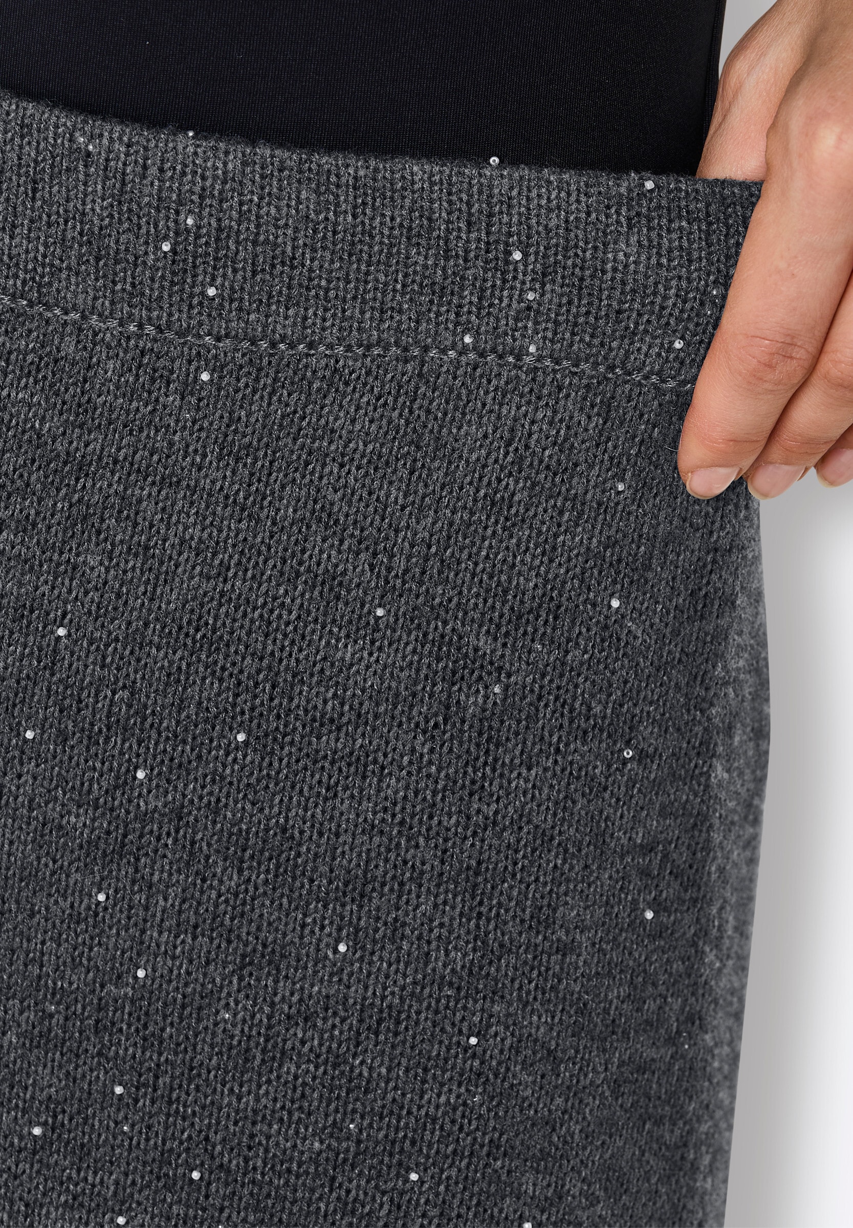 creation L Schlupfrock »Kaschmir-Woll-Strickrock Strickrock mit Wolle und Kaschmir«