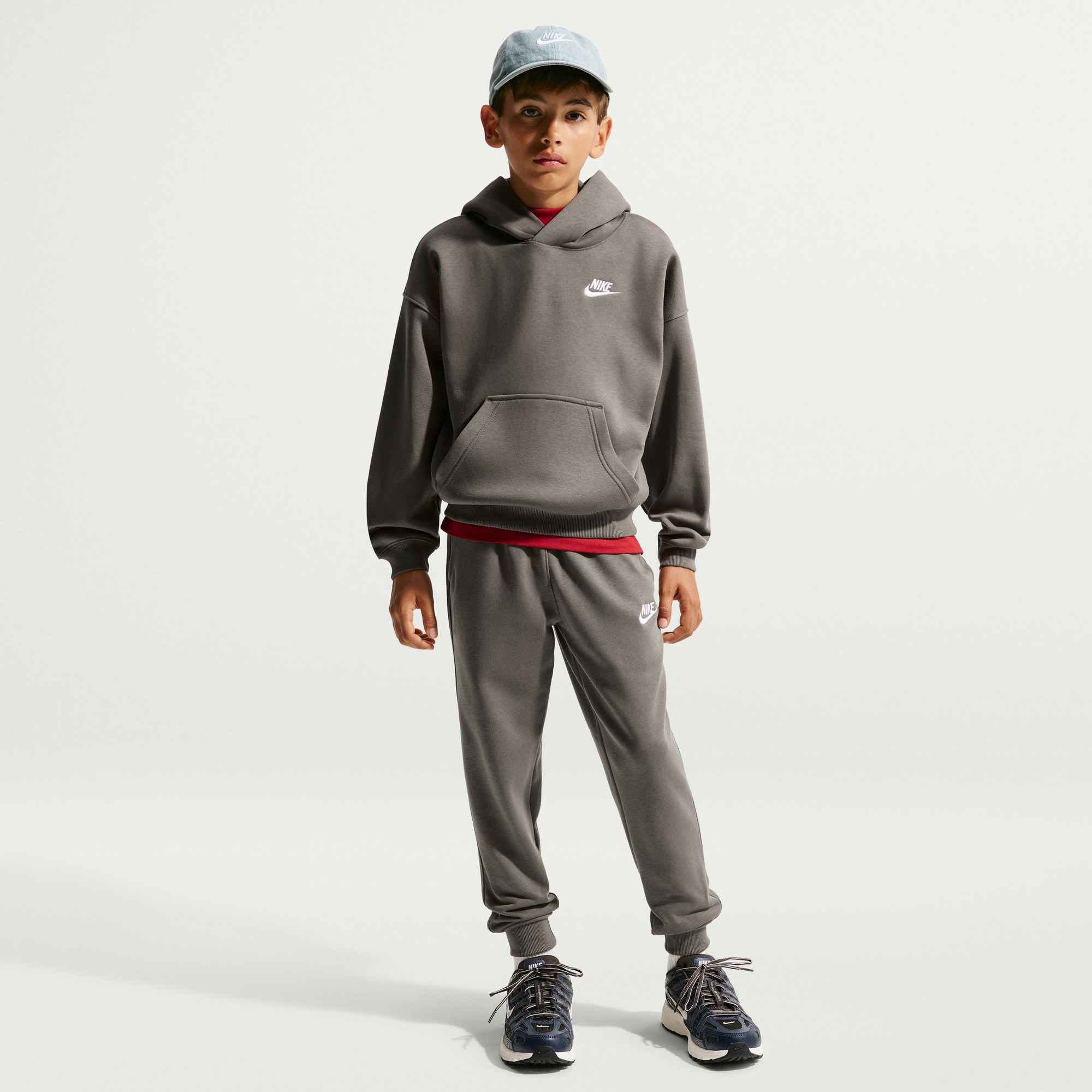 Nike Sportswear Kapuzensweatshirt »K NSW CLB FLC OS HDY«, Für Kinder und Jugendliche
