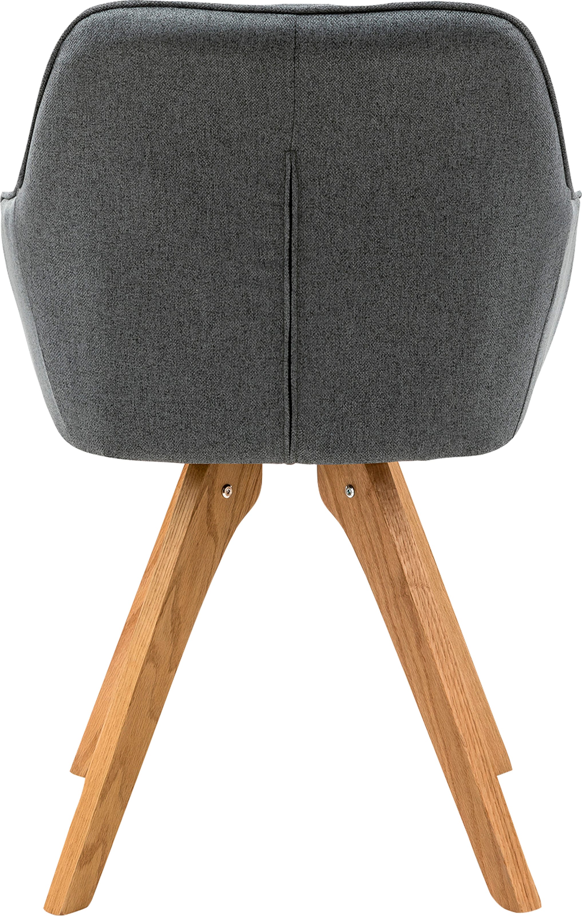 SalesFever Essgruppe, (Set, 5 tlg.), bestehend aus 4 modernen Polsterstühlen und einem 160 cm breiten Tisch