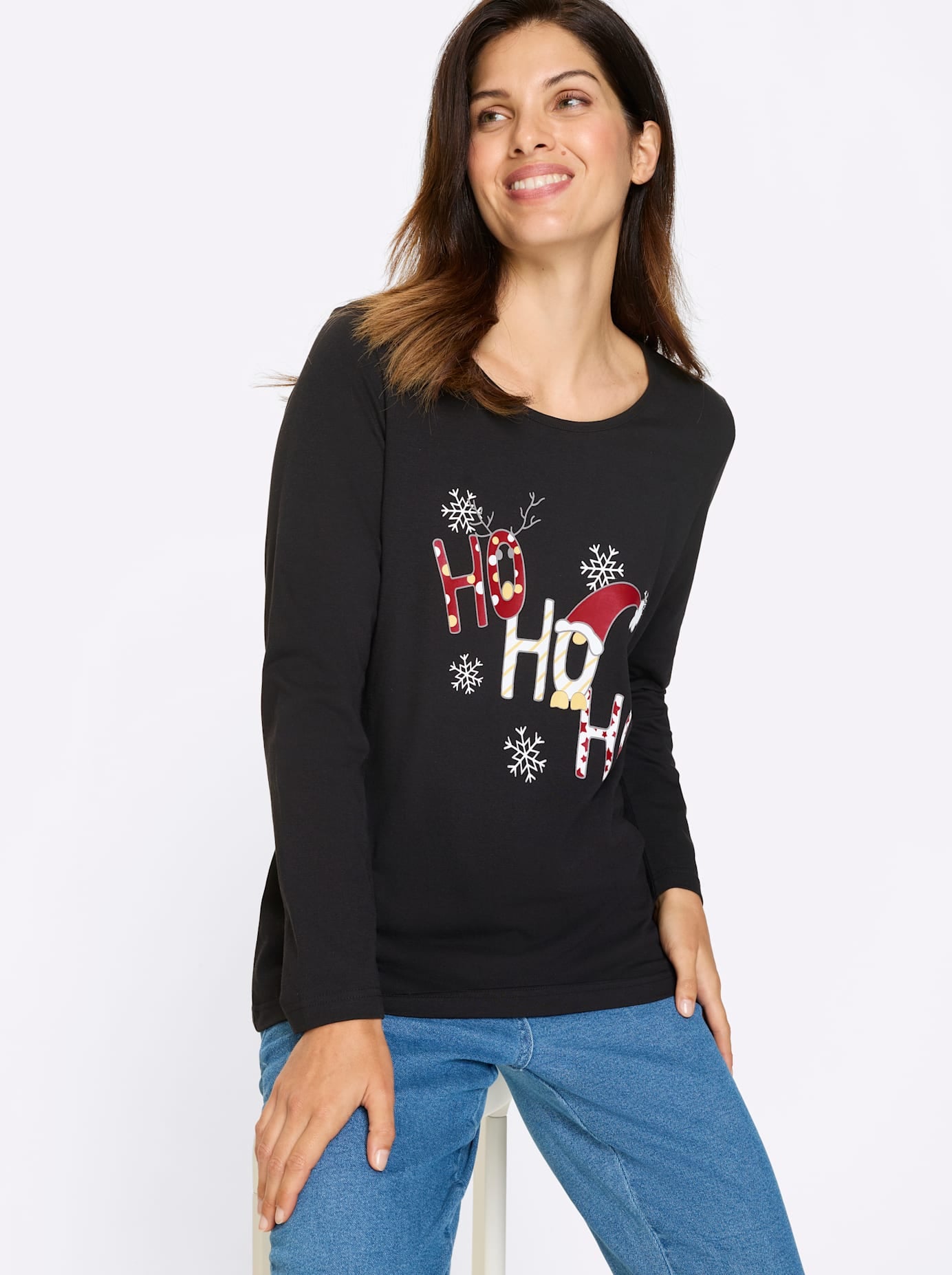 Classic Basics Langarmshirt »Rundhals-Shirt« 1 Stk.