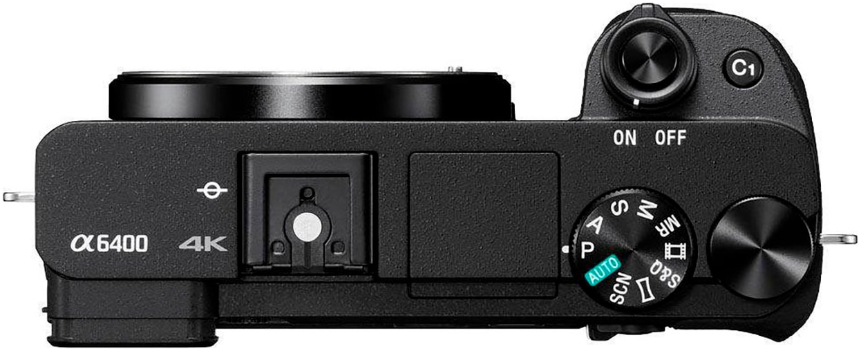 Sony Kompaktkamera »Alpha 6400 + 16-50mm Objektiv«, 24,2 MP, Bluetooth