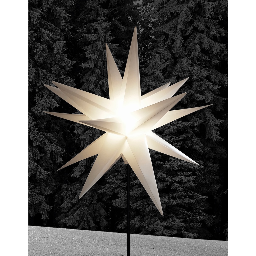 Star-Max LED Stern »Weihnachtsstern, 3D-Optik, Weihnachtsdeko aussen«