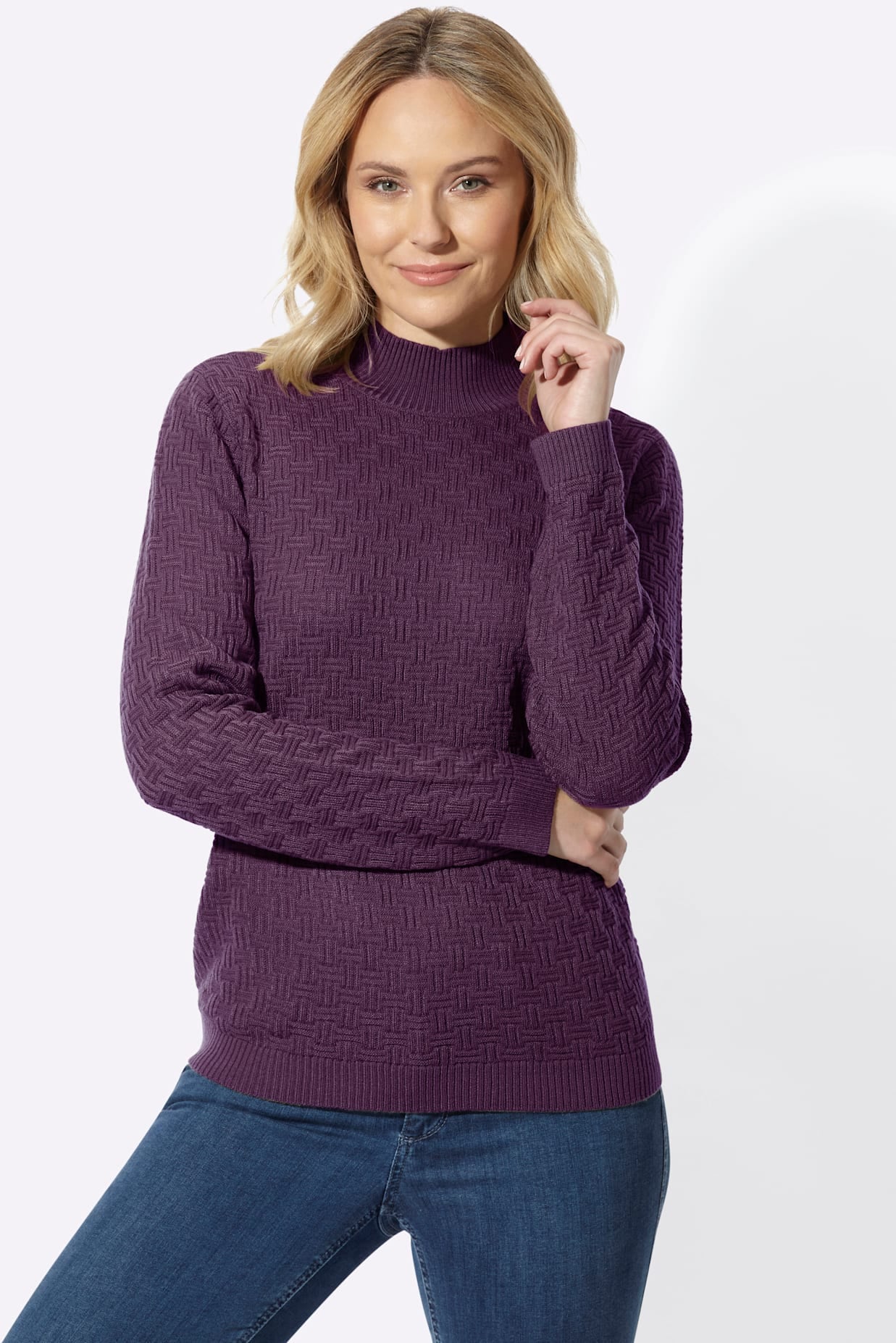 Classic Basics Stehkragenpullover »Stehkragen-Pullover«