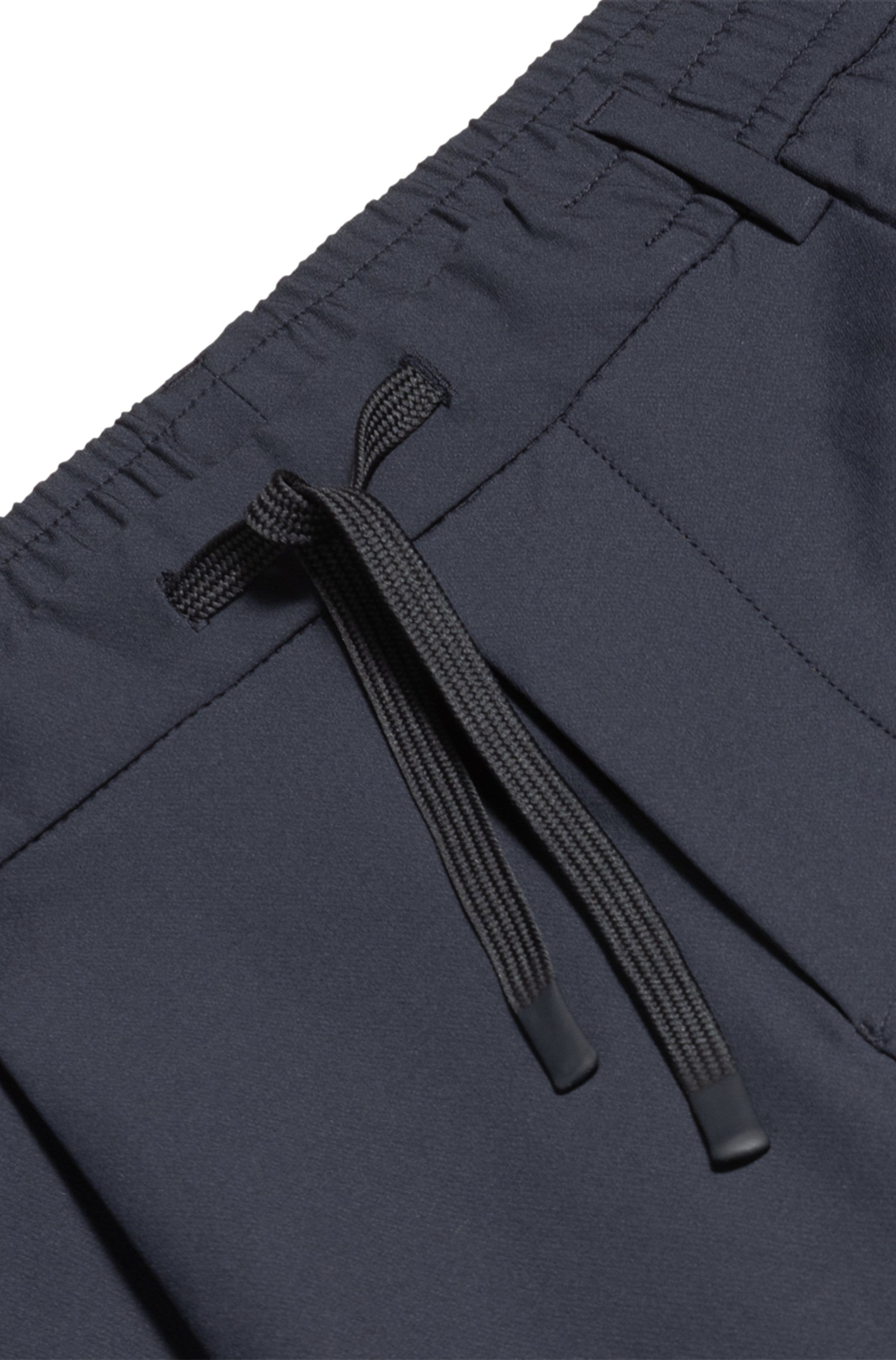 BOSS GREEN Webhose »T Convert-Pleat«, mit Zugbund und Markenlabel