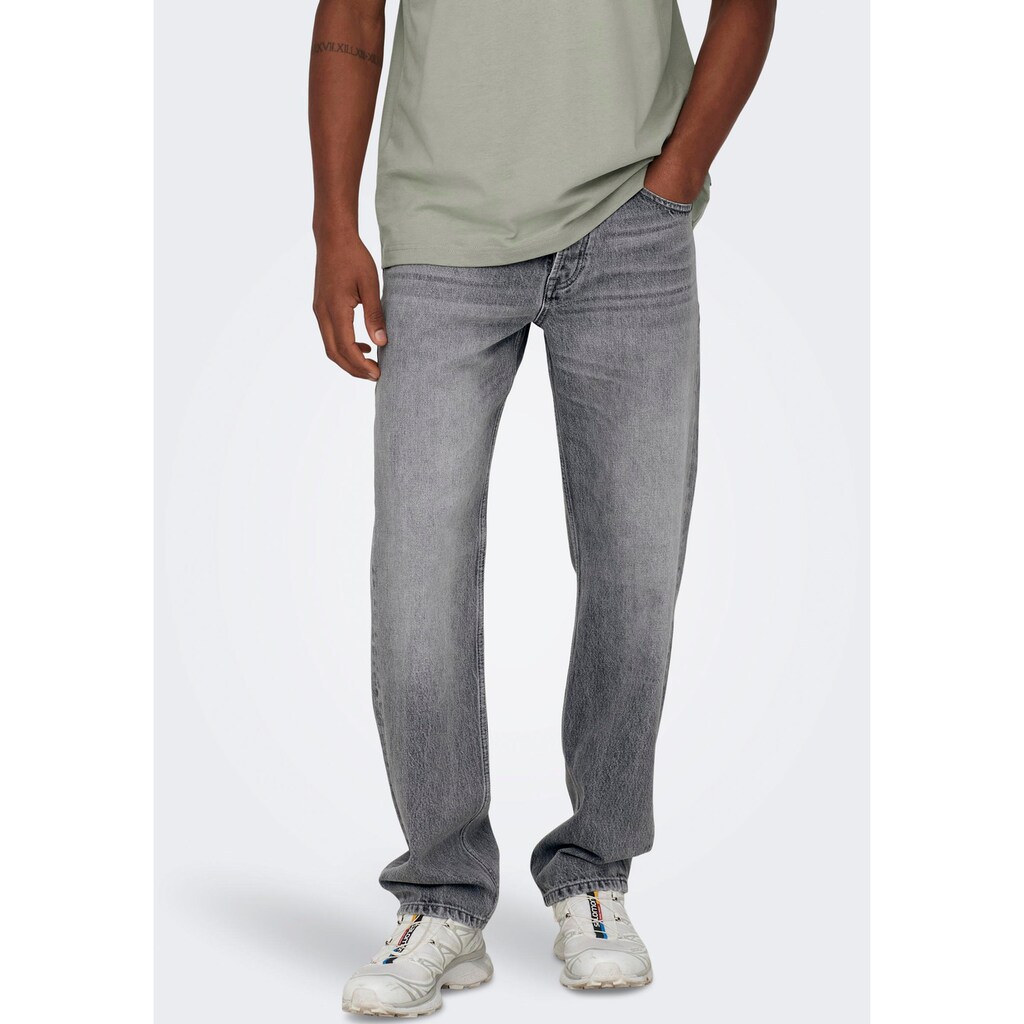 ONLY & SONS Loose-fit-Jeans »EDGE LOOSE«