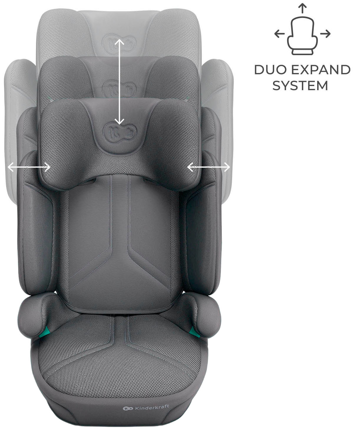 Kinderkraft Autokindersitz »XPAND 2 PRO i-Size schwarz«