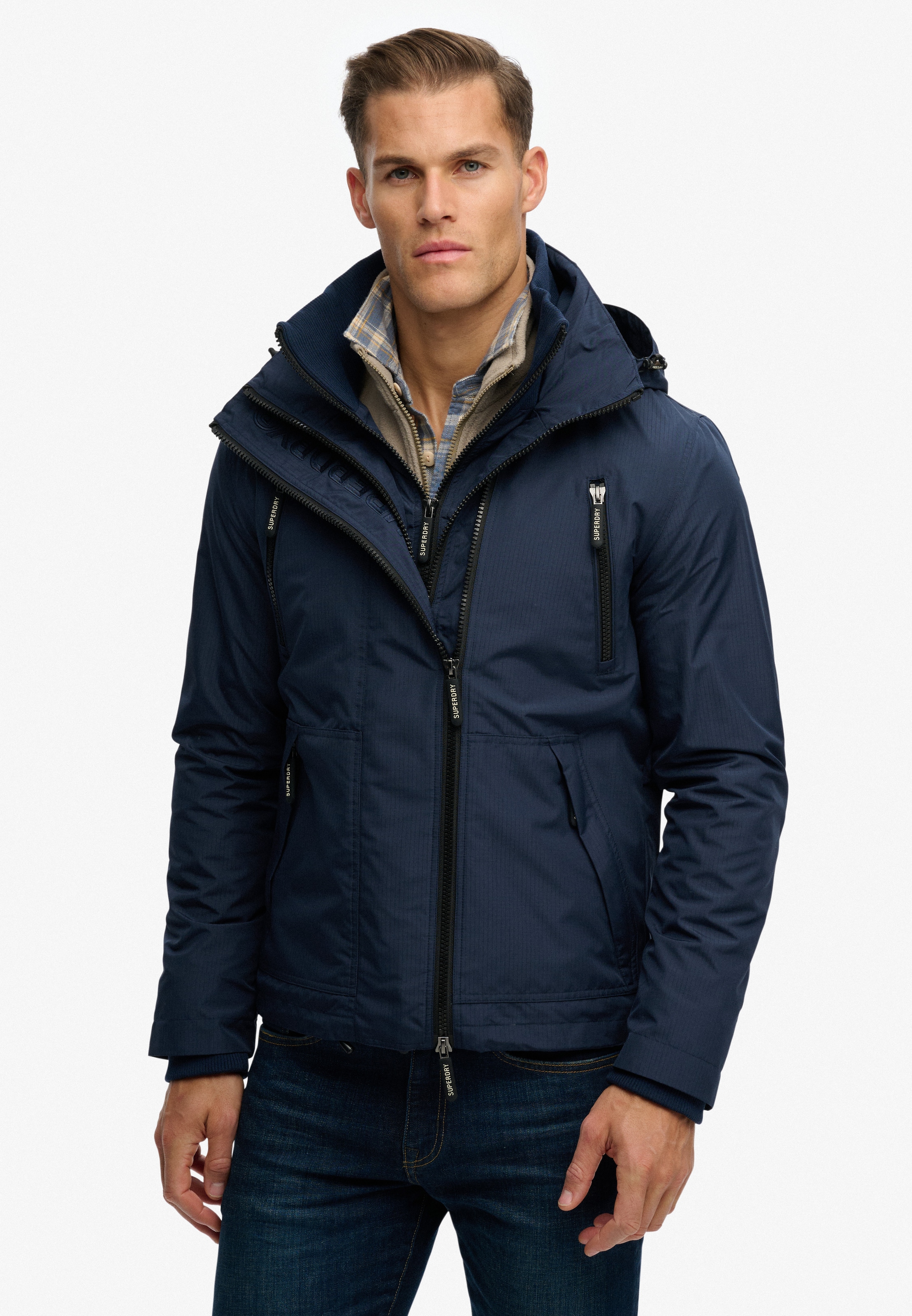 Superdry Windbreaker »HOODED MTN WINDBREAKER JACKET« mit Kapuze