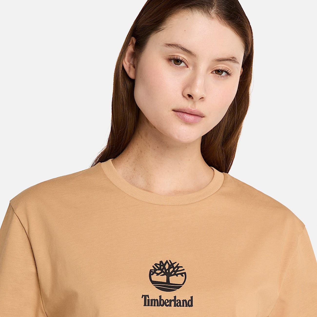 Timberland T-Shirt »Print Stack Logo Short Sleeve Tee« sportlicher Schnitt, Kurzarm, für Sportmode und Casualmode