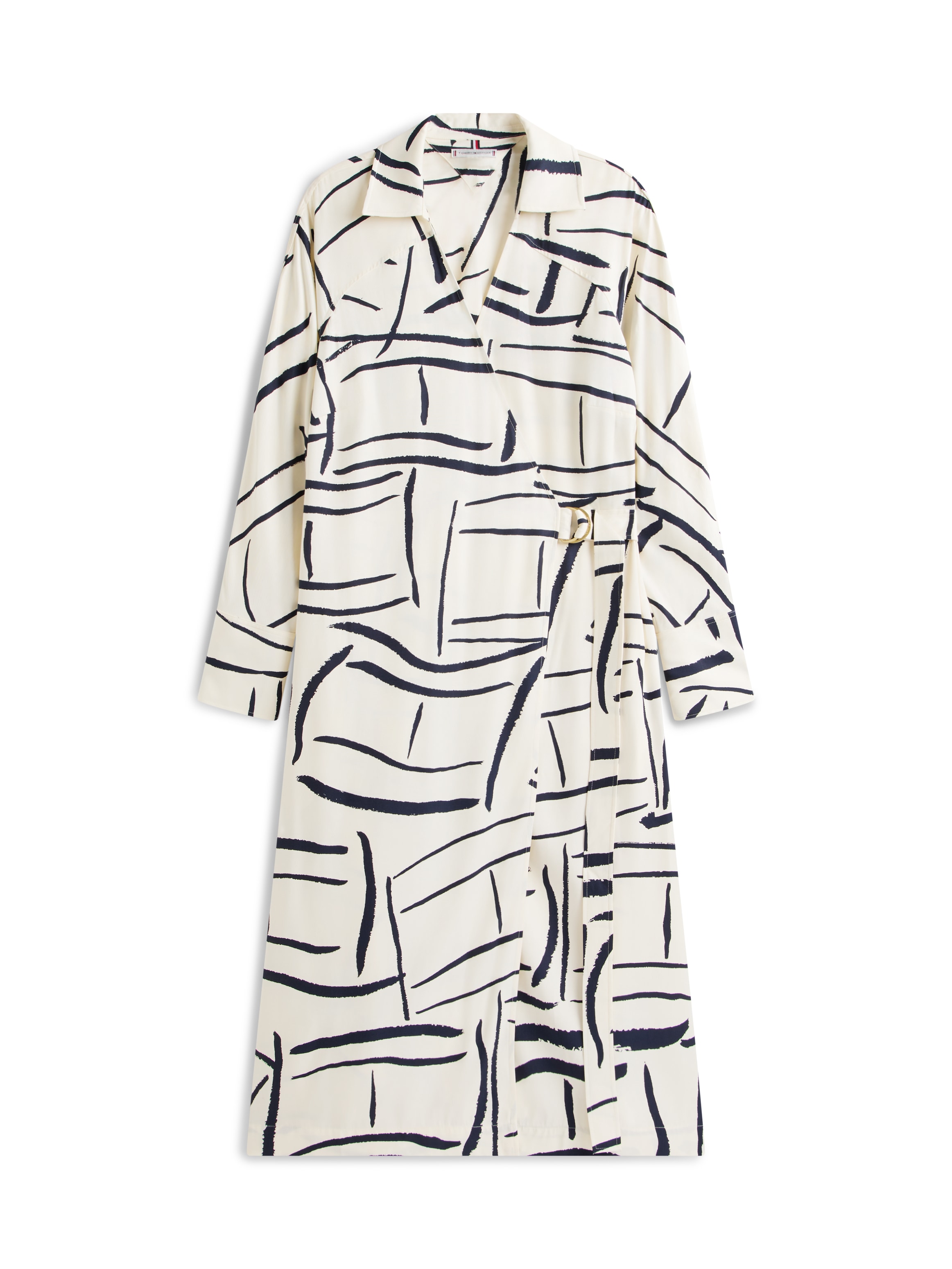 Tommy Hilfiger Curve Shirtkleid »CRV VIS TWILL MIDI SHIRT DRS LS« in großen Größen