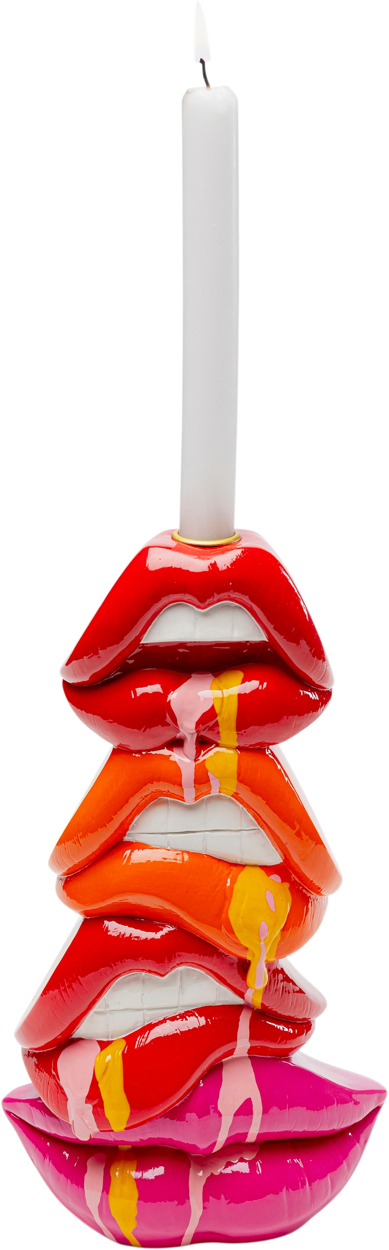 Kare Design Kerzenständer »Lips  30cm«