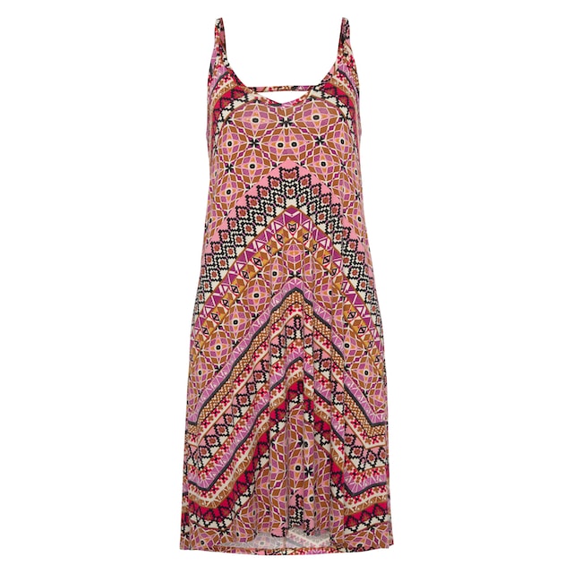 KangaROOS Sommerkleid, im Festival Look, ausgestellter A-Form, mit Zierbändern  hinten bestellen bei OTTO