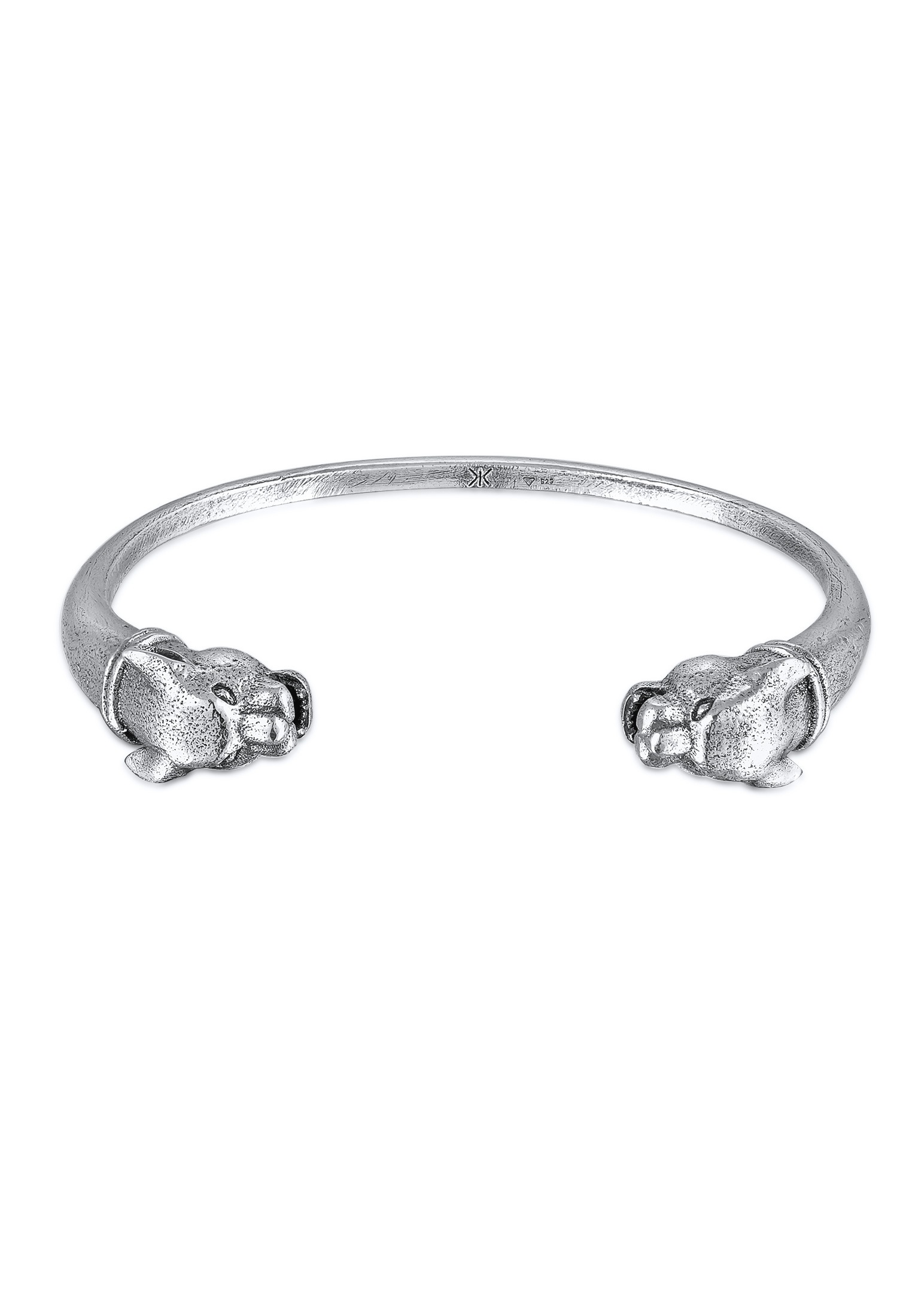 Kuzzoi Armreif »Armband Armreif Panther Maskulin Tier Symbol 925 Silber«