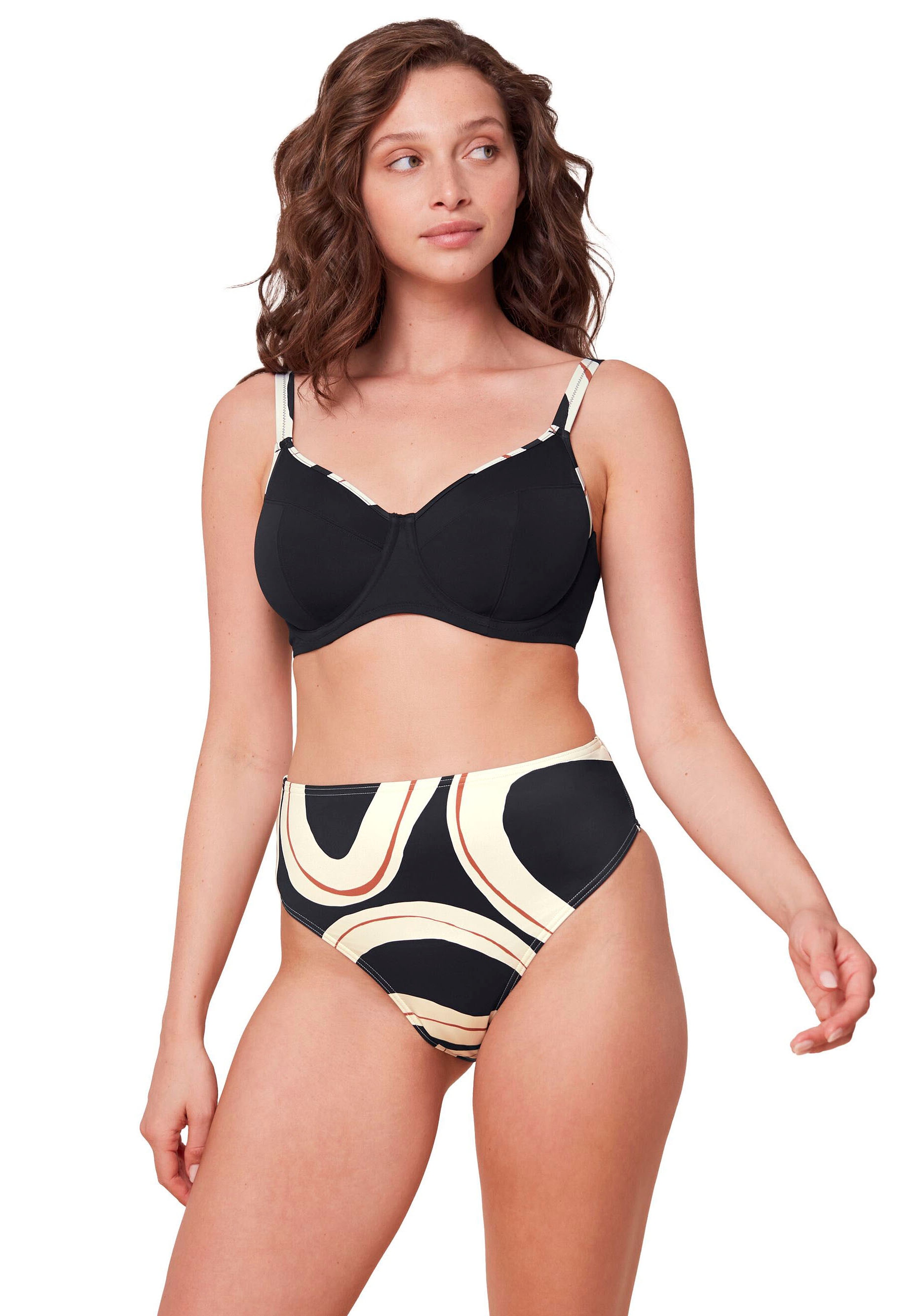 Bikini-Hose »Summer Allure Highwaist brief«, hoher Beinausschnitt und hochtailliert...