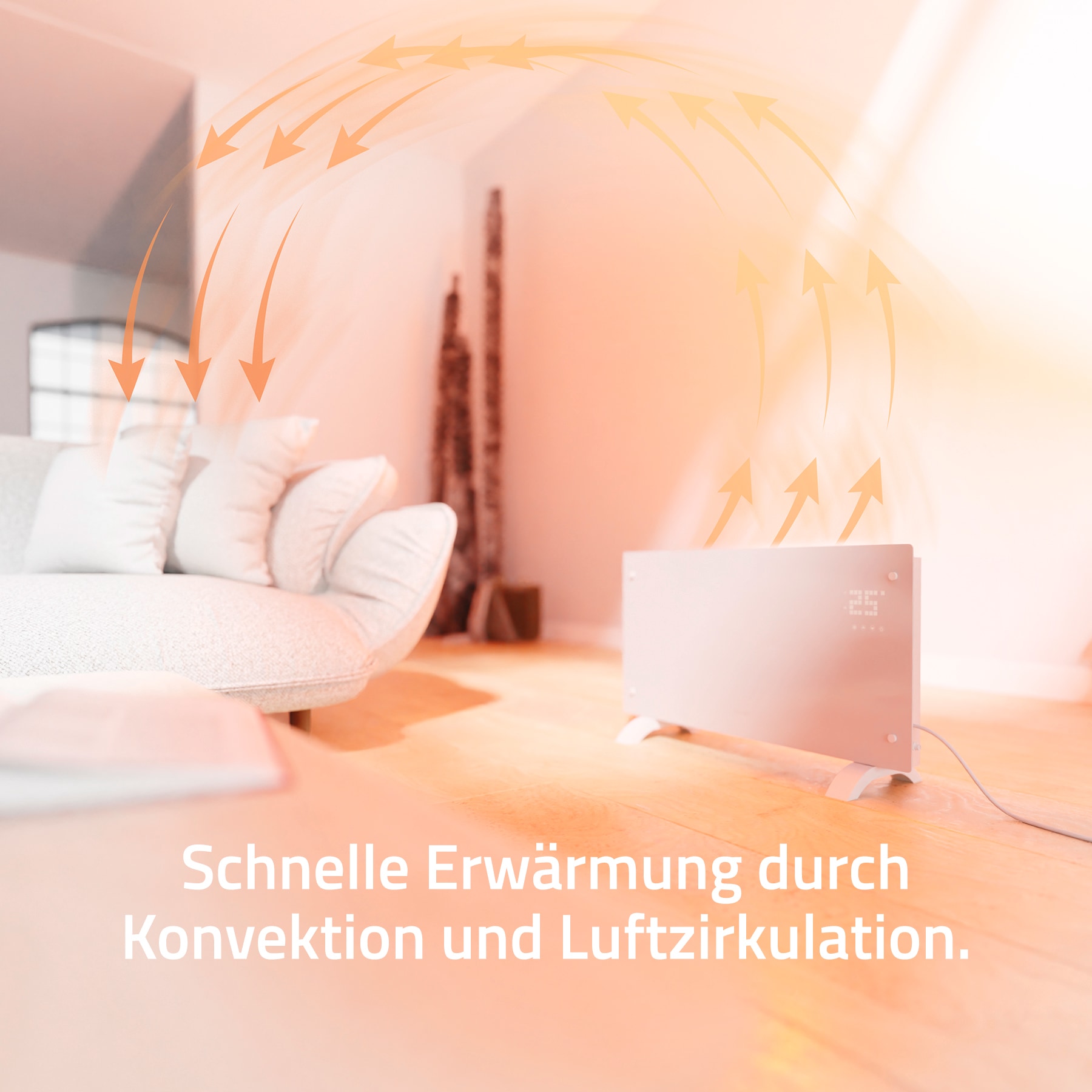 Hombli Smart-Home-Zubehör »Smart Convection Heater 2000W« in weiß
