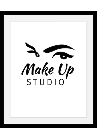 queence Bild »Make up Studio«, in 3 Größen, gerahmt kaufen