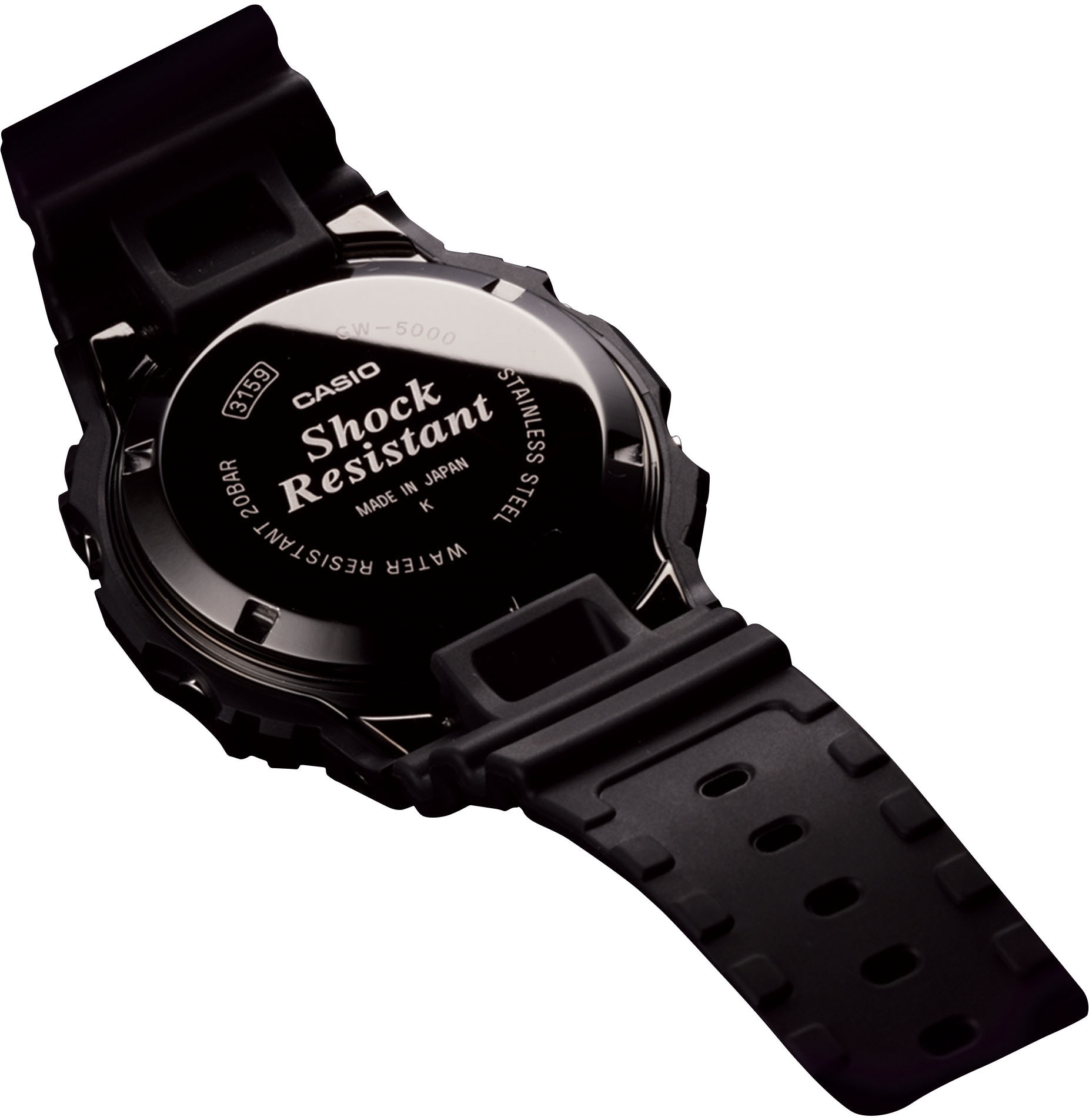 CASIO G-SHOCK Funkchronograph, Solaruhr,Armbanduhr,Herrenuhr,digital,bis 20 bar wasserd.Resinarmband