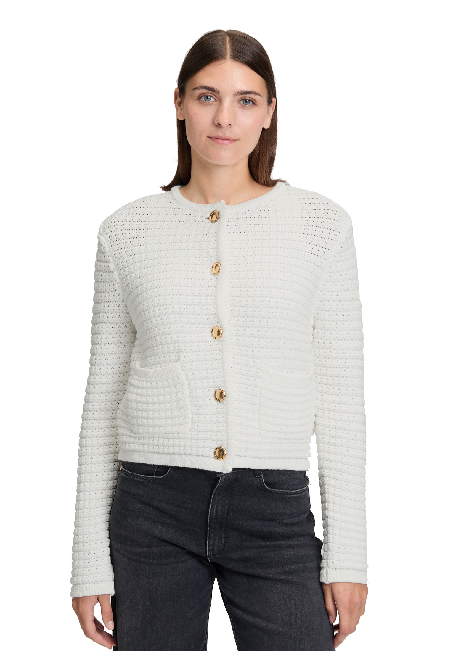 Betty&Co Cardigan »Strick-Cardigan mit Knopfleiste«
