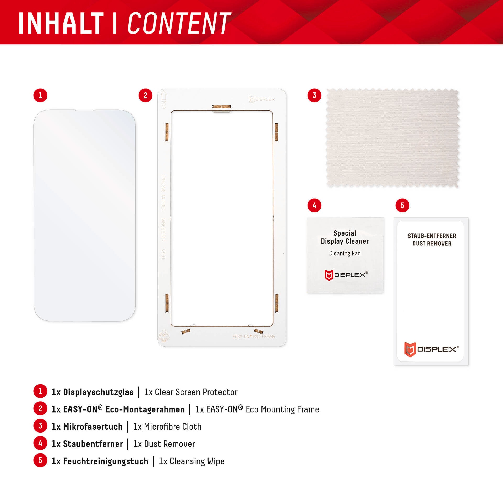 Displex Displayschutzfolie »Real Glass Samsung Galaxy A54 5G«