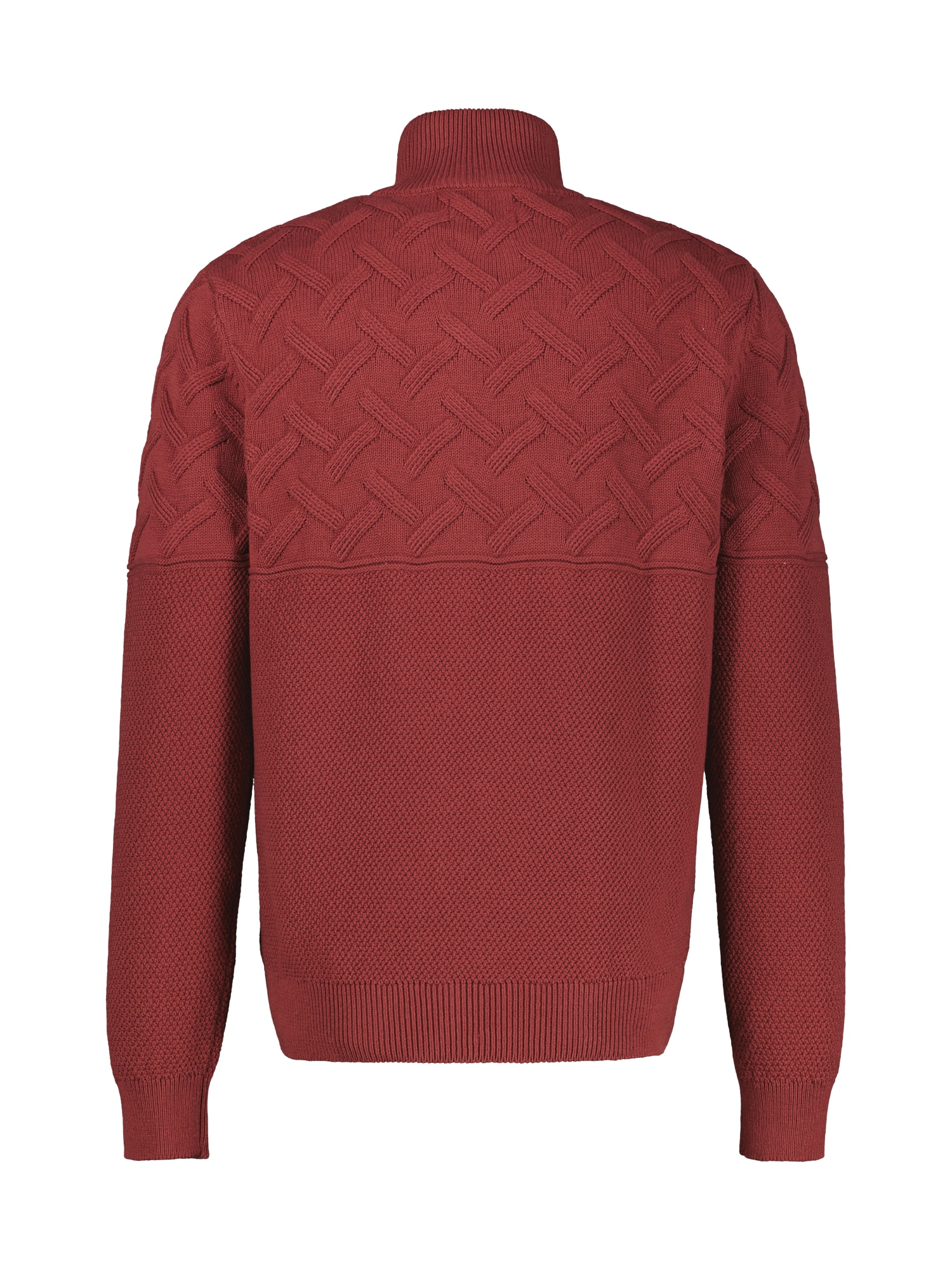 LERROS Strickpullover »Herren-Troyer mit Jacquardmuster«