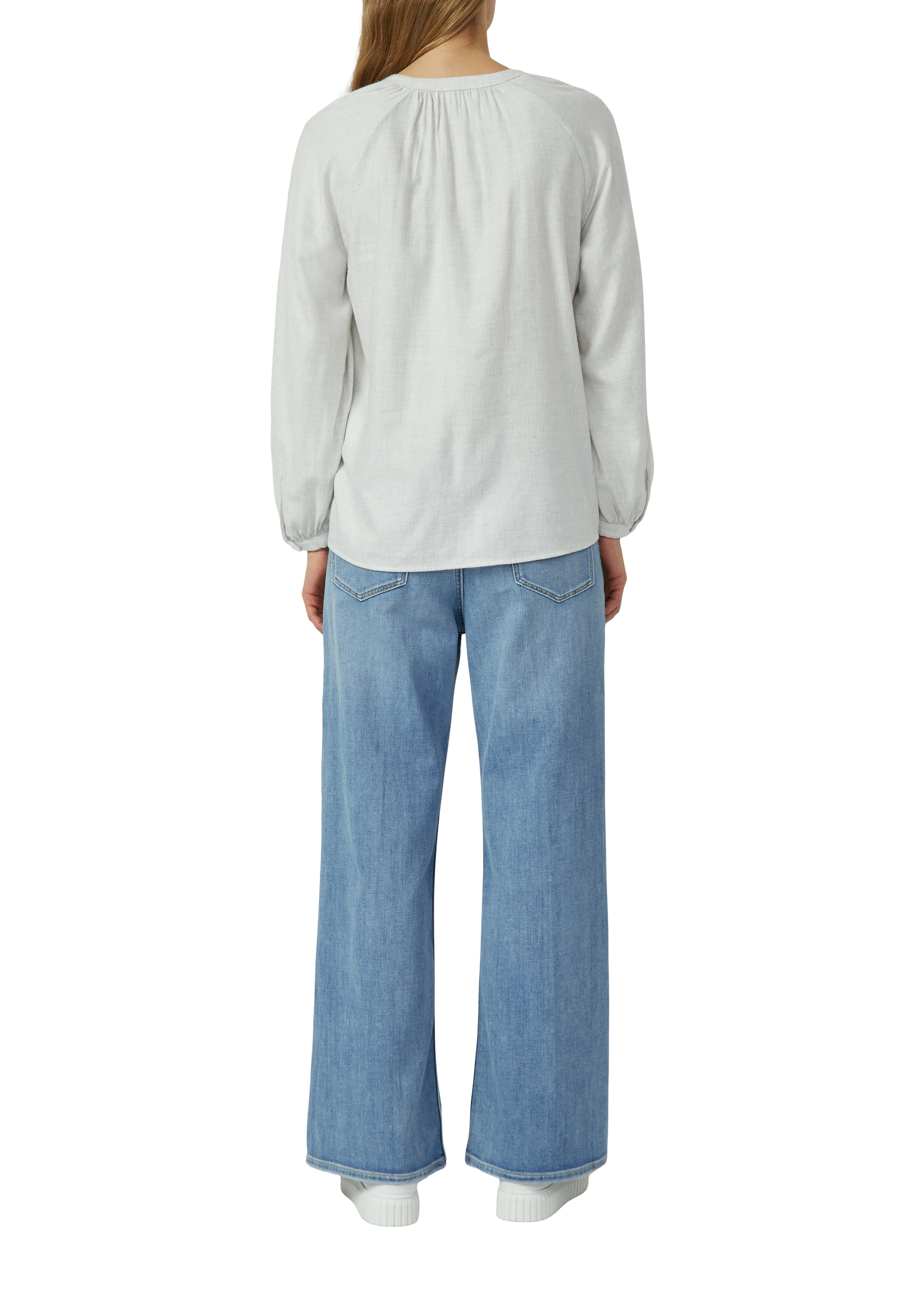 s.Oliver Langarmbluse mit Knopfleiste