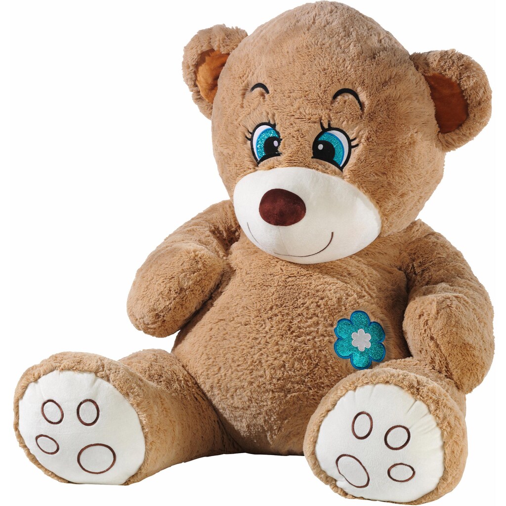 Heunec® Kuscheltier »Flower Power Glitzer Teddy XXL«