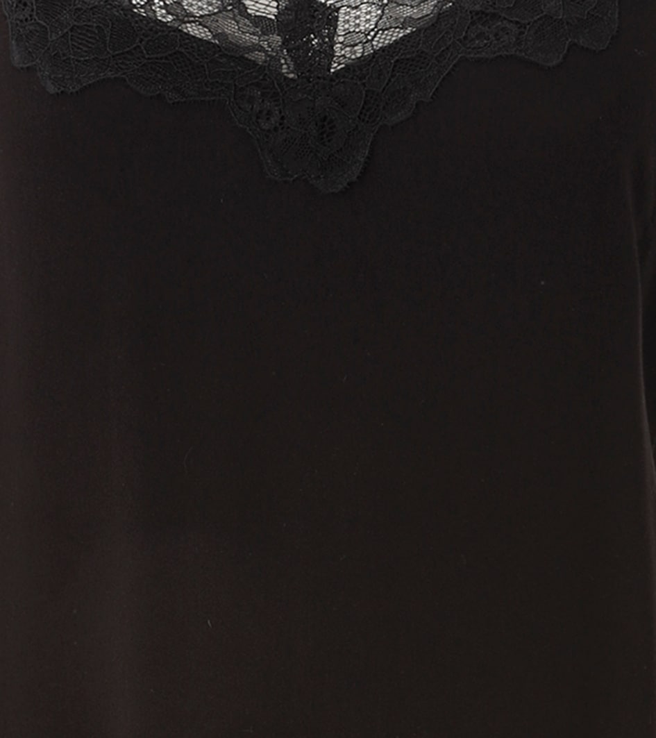 Aniston CASUAL Maxikleid aufwändig mit Spitze verziert - NEUE KOLLEKTION