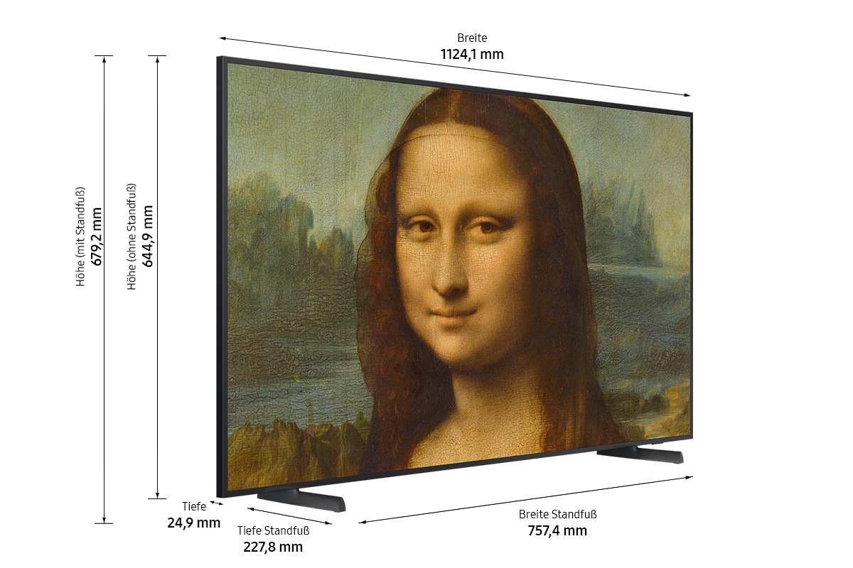 Samsung LED Lifestyle Fernseher »GQ50LS03BAU«, Smart-TV, Quantum Prozessor 4K,Mattes Display,Quantum HDR