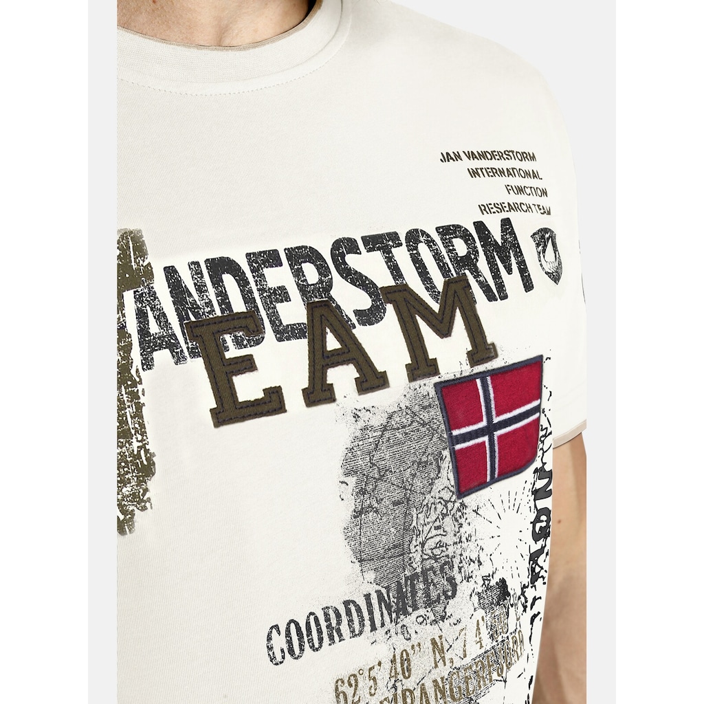 Jan Vanderstorm T-Shirt »T-Shirt SÖLVE«