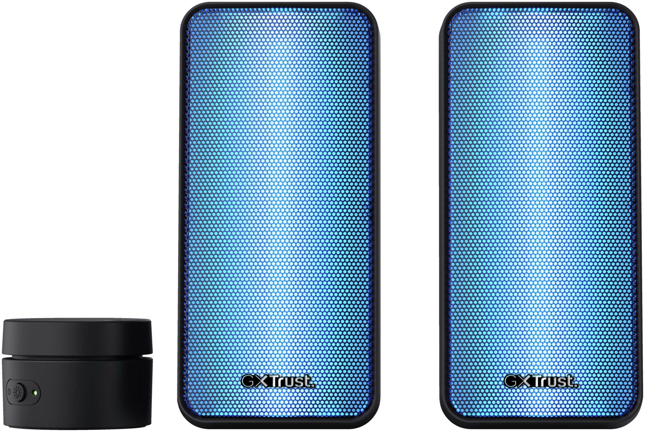 Trust Lautsprecher »GXT 611 Wezz« Stereo ( Beleuchtungseffekte | Lautstärkeregelung 6 W)
