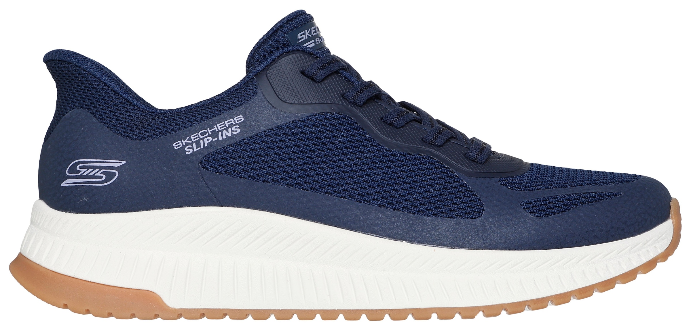 Skechers Slip-On Sneaker »BOBS SQUAD 4«  Slipper, Freizeitschuh, Halbschuh mit Memory Foam