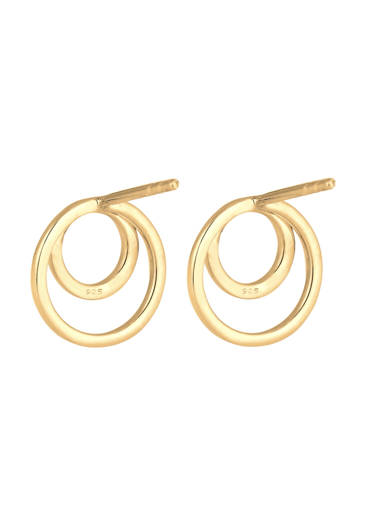 Elli Paar Ohrstecker »Ohrringe Ohrstecker Kreis Rund 925 Sterling Silber«