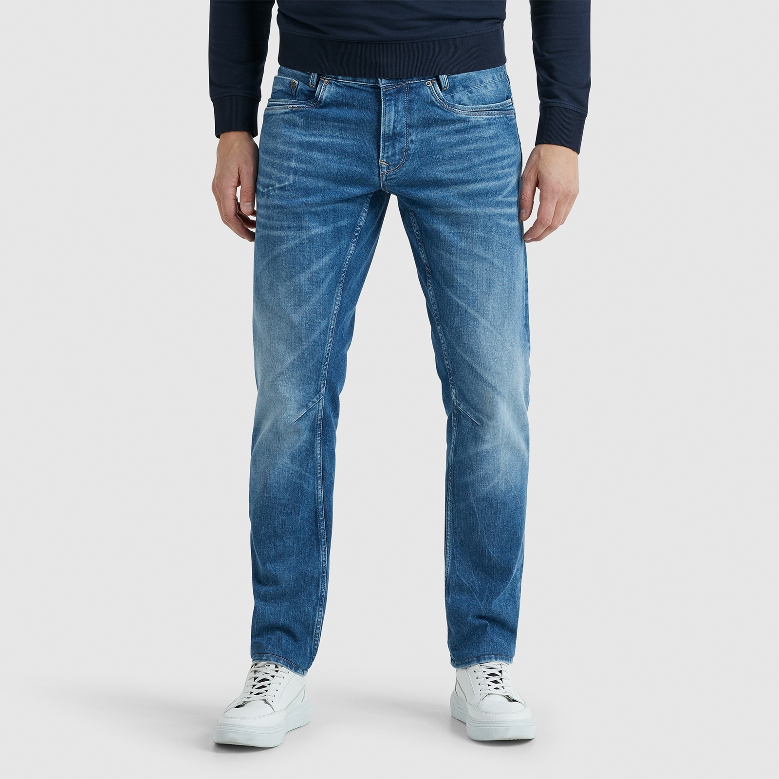 PME LEGEND Tapered-fit-Jeans »SKYMASTER«, im Used Look