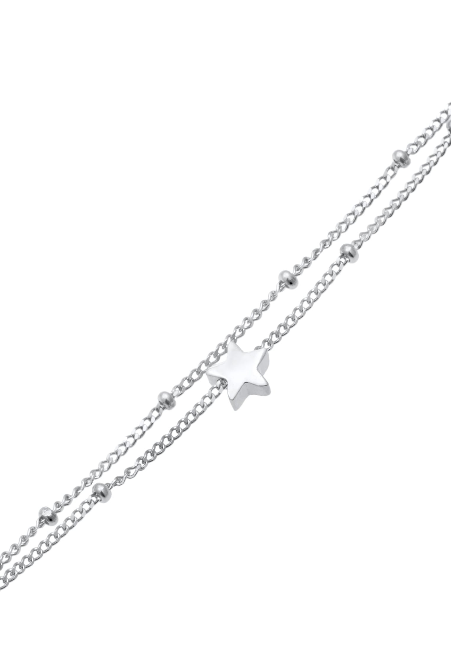 Elli Choker »Halskette Layer Choker Sterne Astro Kugelkette 925 Silber«
