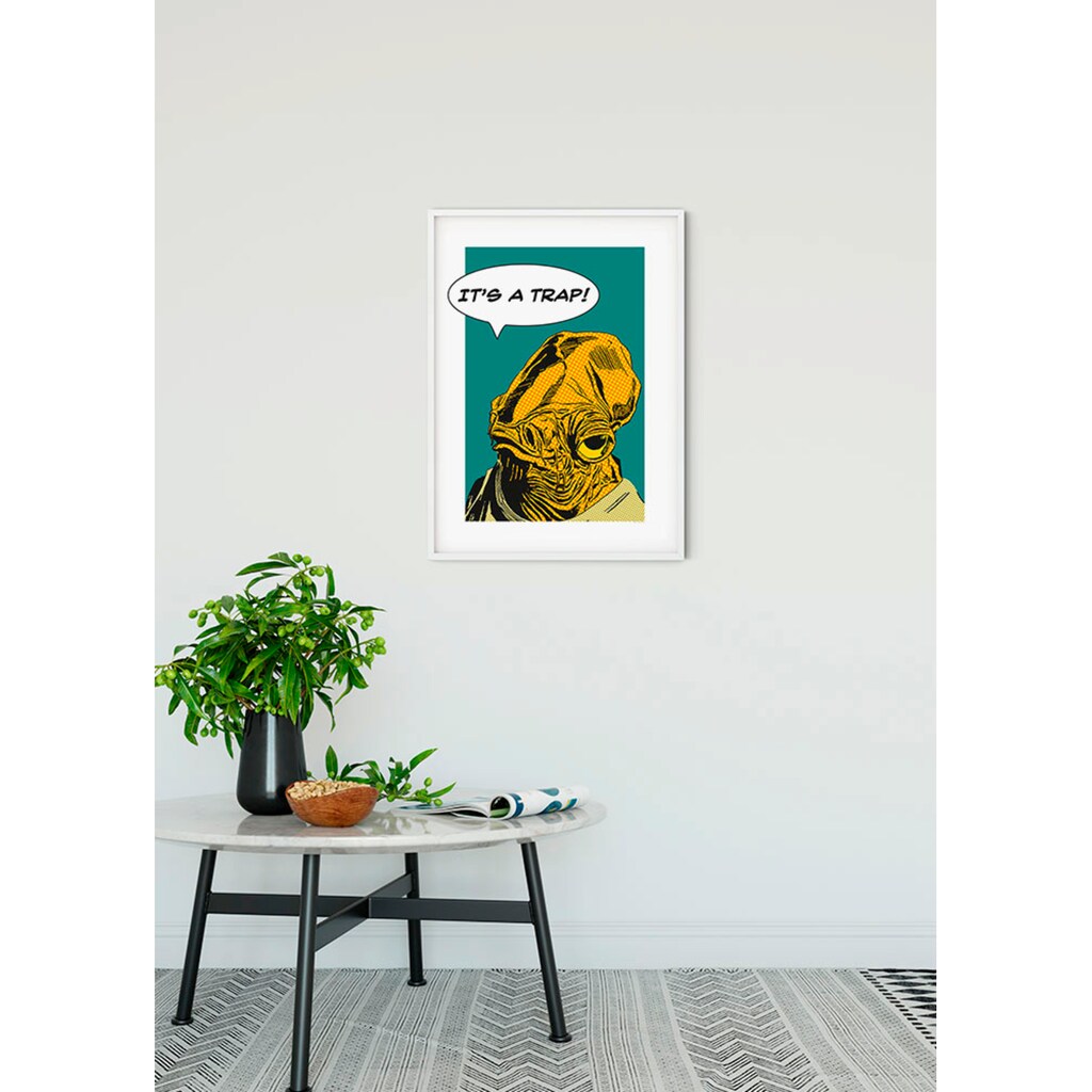 Komar Poster »Star Wars Classic Comic Quote Ackbar«, Star Wars, (1 St.), Kinderzimmer, Schlafzimmer, Wohnzimmer